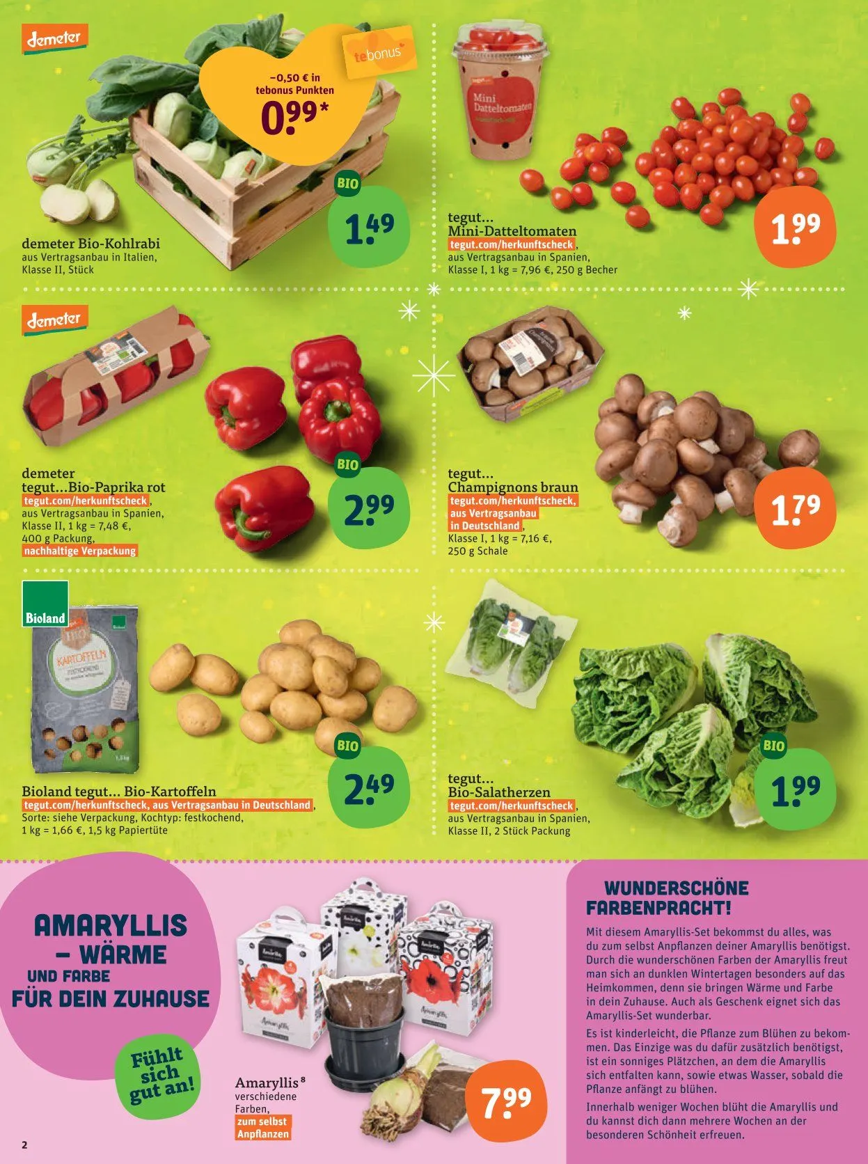 tegut...  Aangebote von 1. Dezember bis 6. Dezember 2025 - Prospekt seite 4