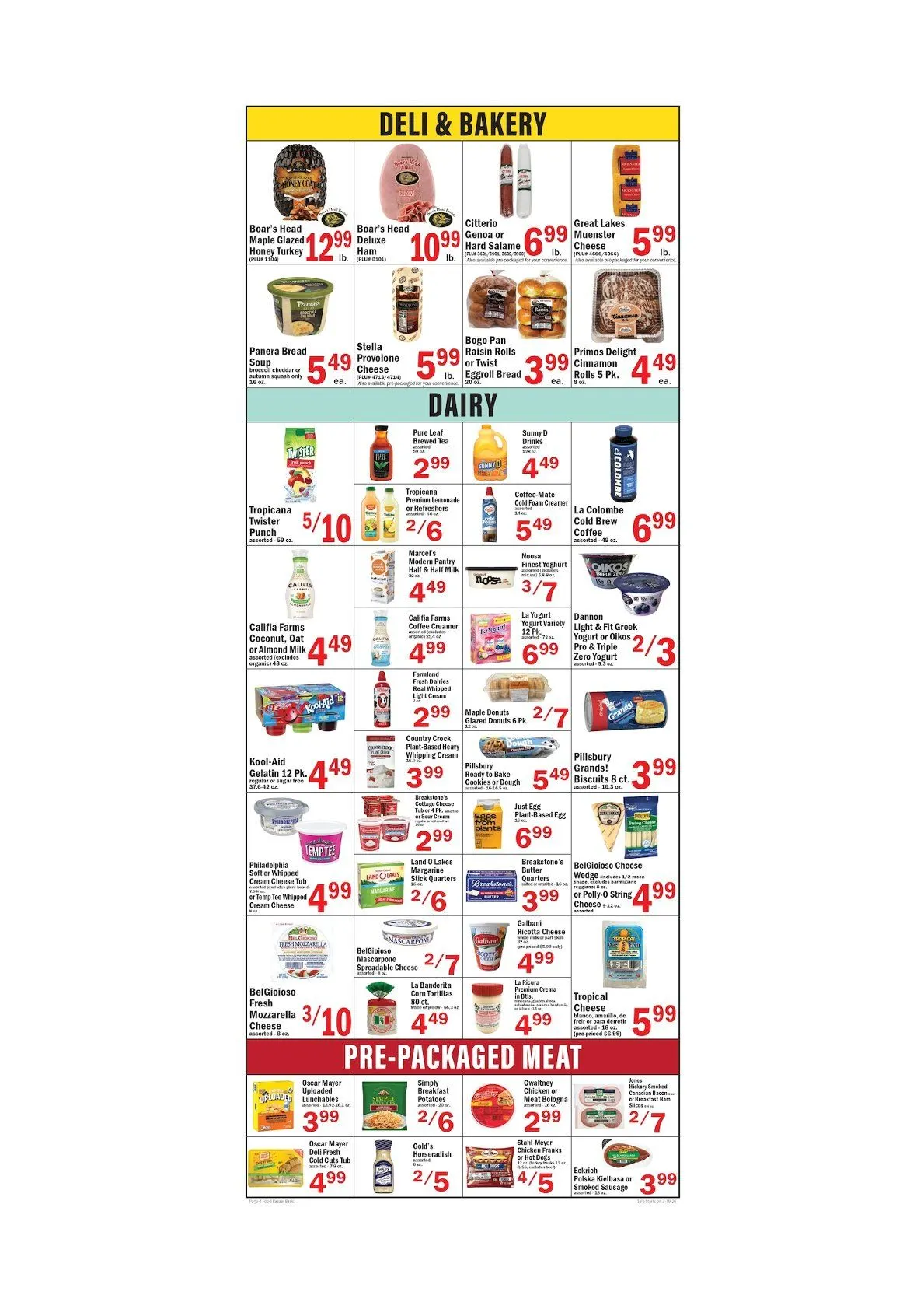 Weekly ad Food Bazaar weekly ads from March 19 to March 25 2026 - Page 4