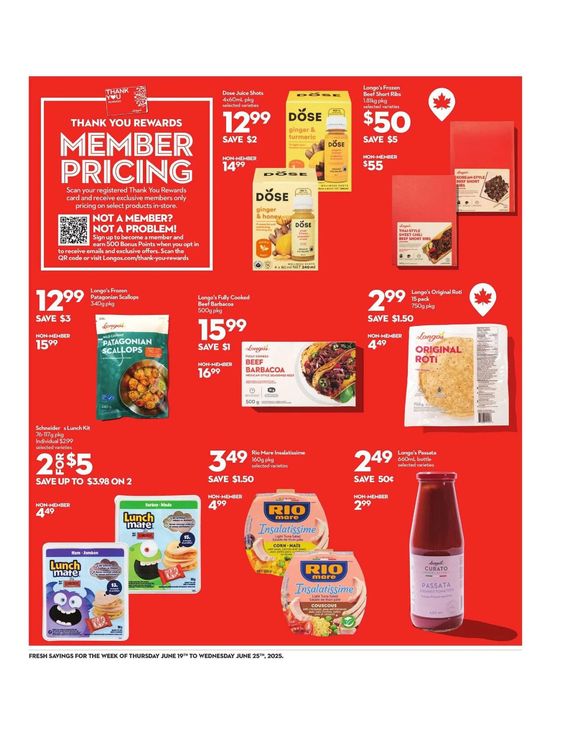 Longo's Deals from June 19 to June 25 2025 - flyer page 4