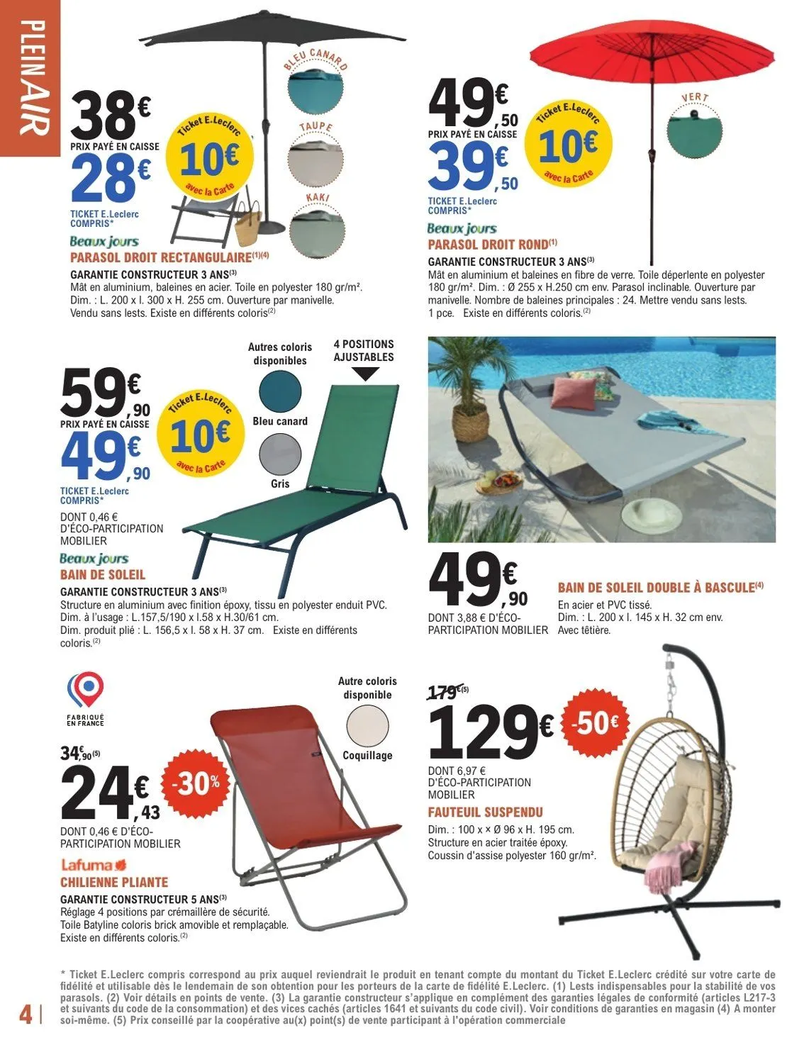 Catalogues E.Leclerc Brico du 19 mai au 30 mai 2026 - Catalogue page 4