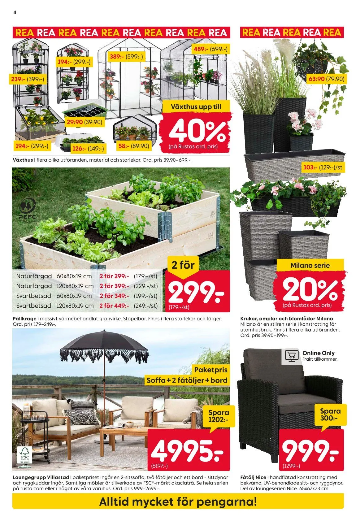 Senaste Rusta erbjudanden från 18 maj till 24 maj 2026 - Reklamblad sidor 4