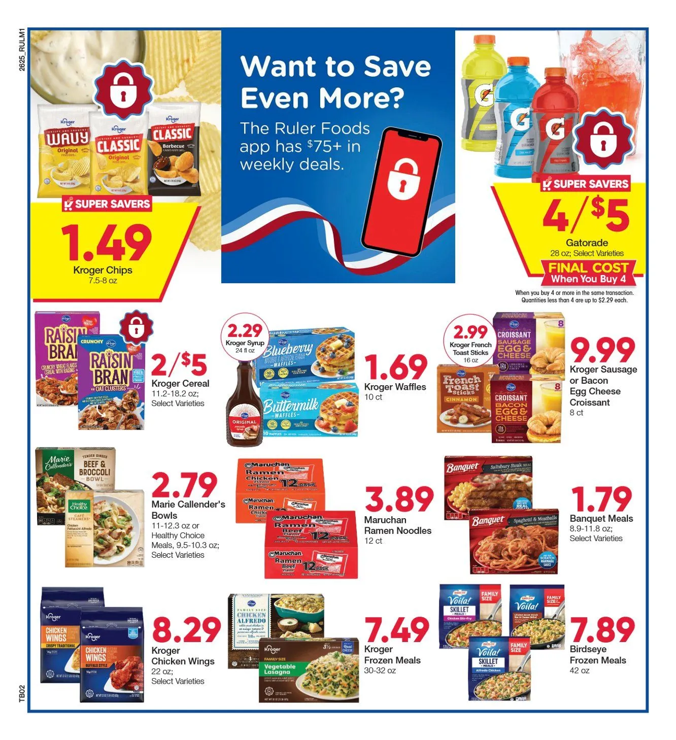 Weekly ad Ruler Foods Sales from July 22 to August 4 2026 - Page 4