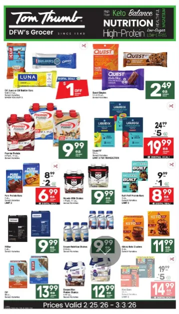 Weekly ad Tom Thumb Sales from February 25 to March 3 2026 - Page 4