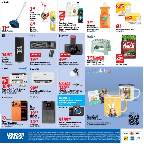 London Drugs Sales from March 27 to April 2 2026 - flyer page 4