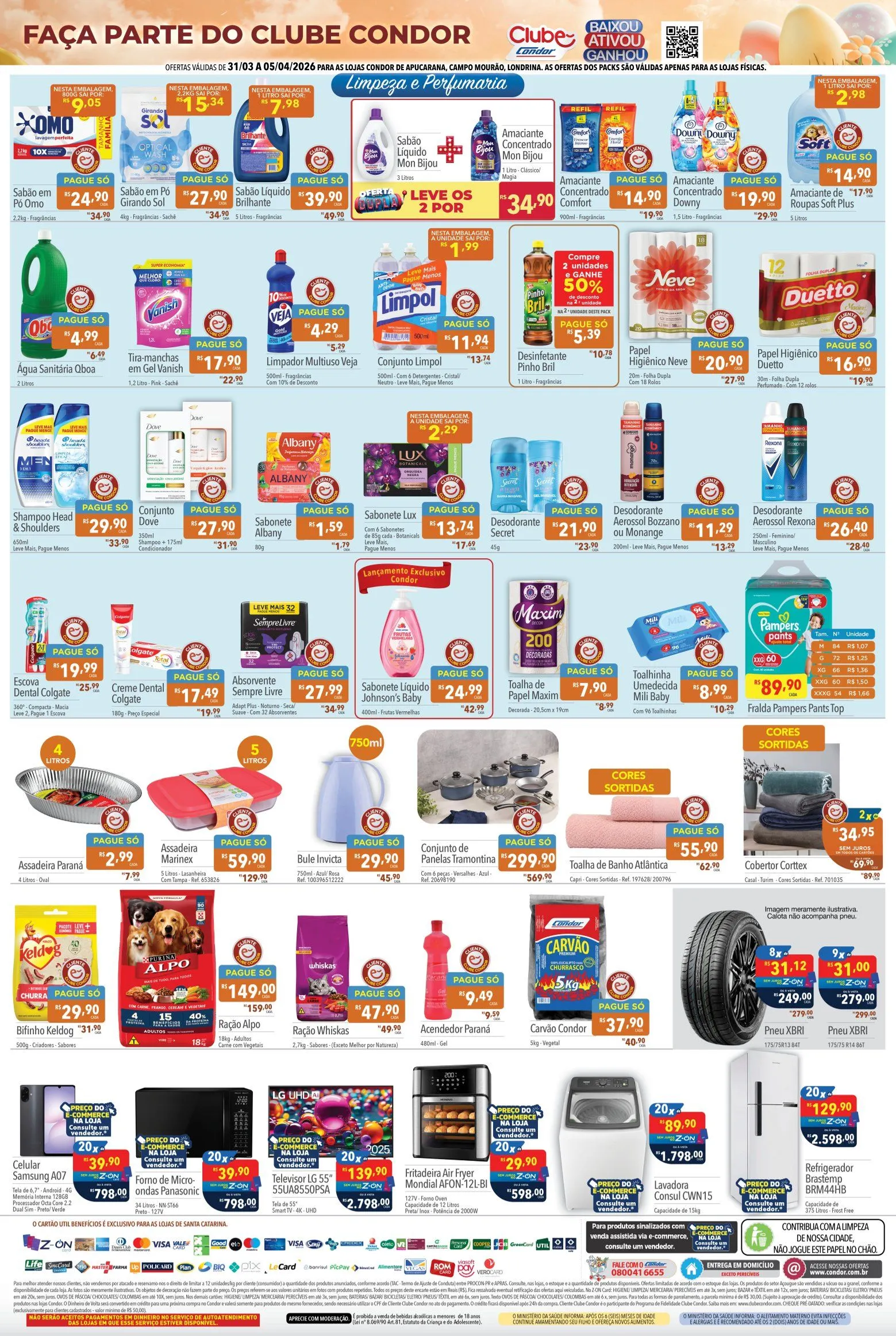 Encarte de Folhetos Supermercados Condor 1 de abril até 7 de abril 2026 - Pagina 4