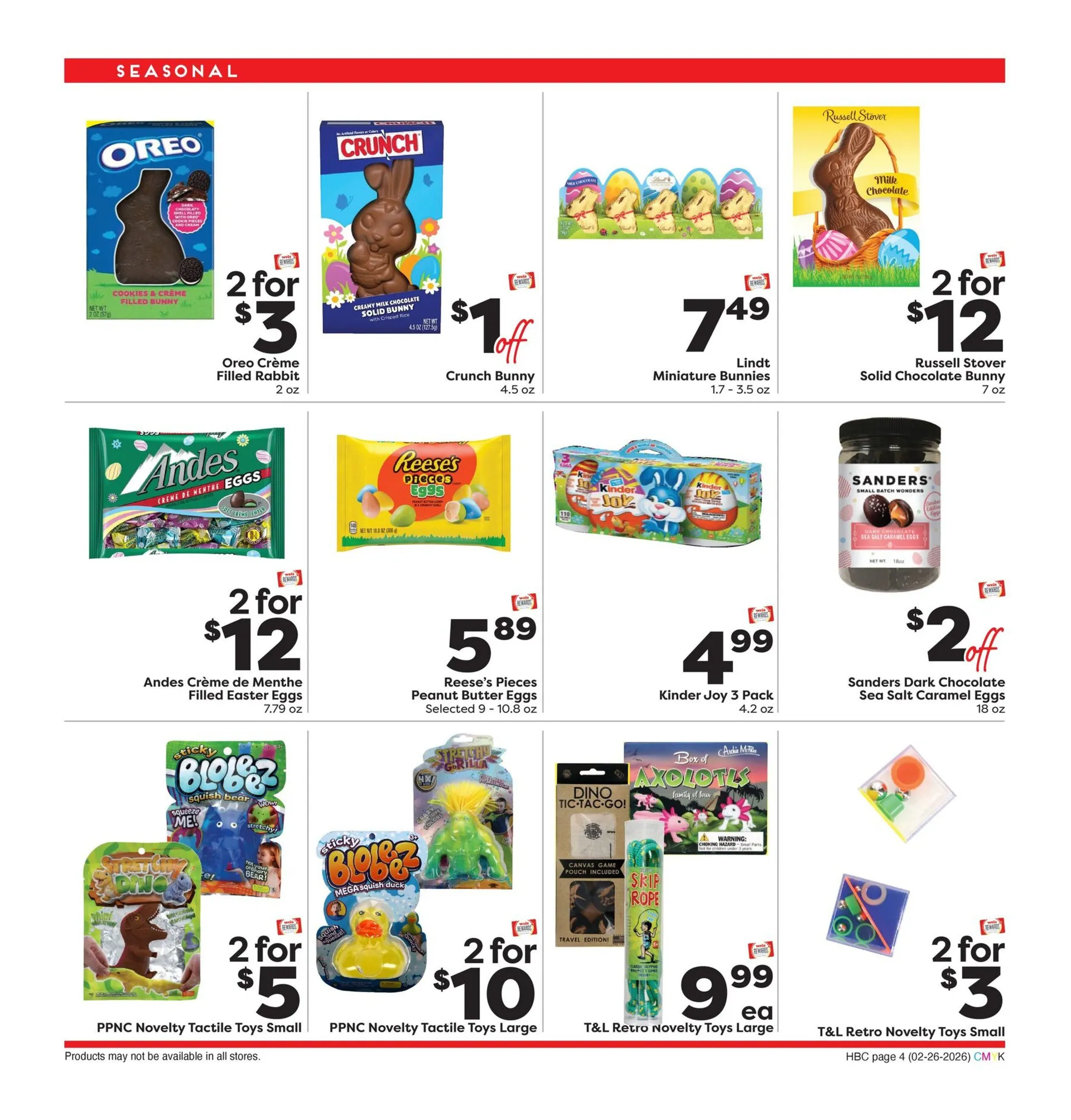 Weekly ad Weis Sales from February 25 to March 26 2026 - Page 4