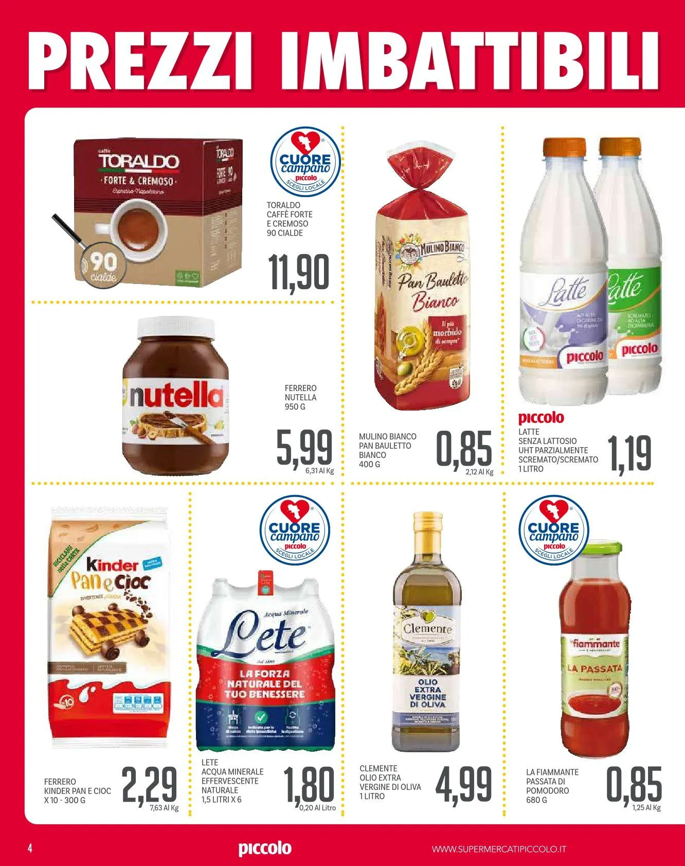 Volantini Piccolo da 2 febbraio a 15 febbraio di 2026 - Pagina del volantino 4