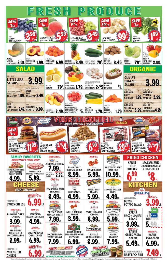 Weekly ad  Karns Quality Foods Sales from June 30 to July 6 2026 - Page 4