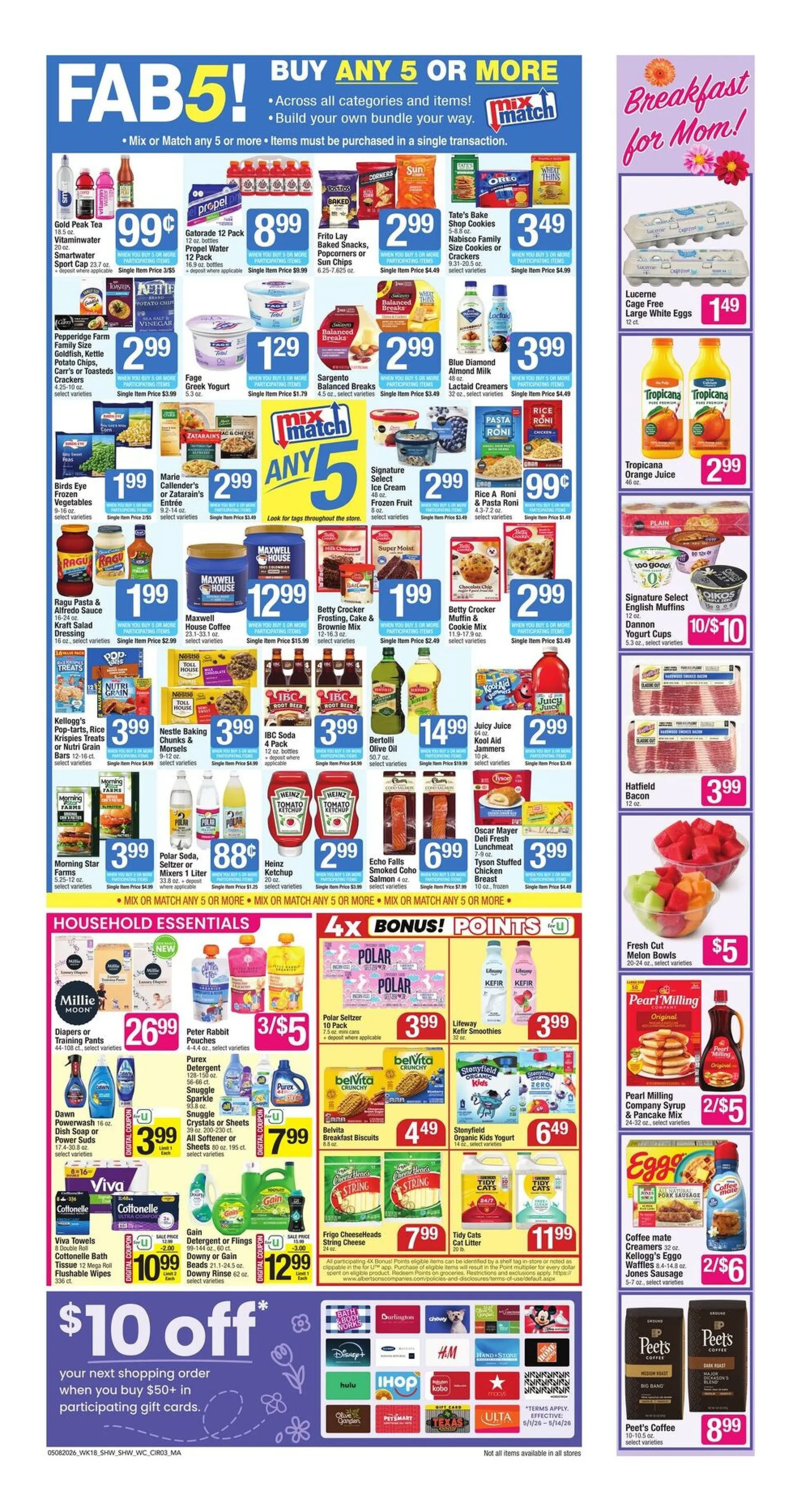 Weekly ad Shaw's Sales from May 8 to May 14 2026 - Page 4