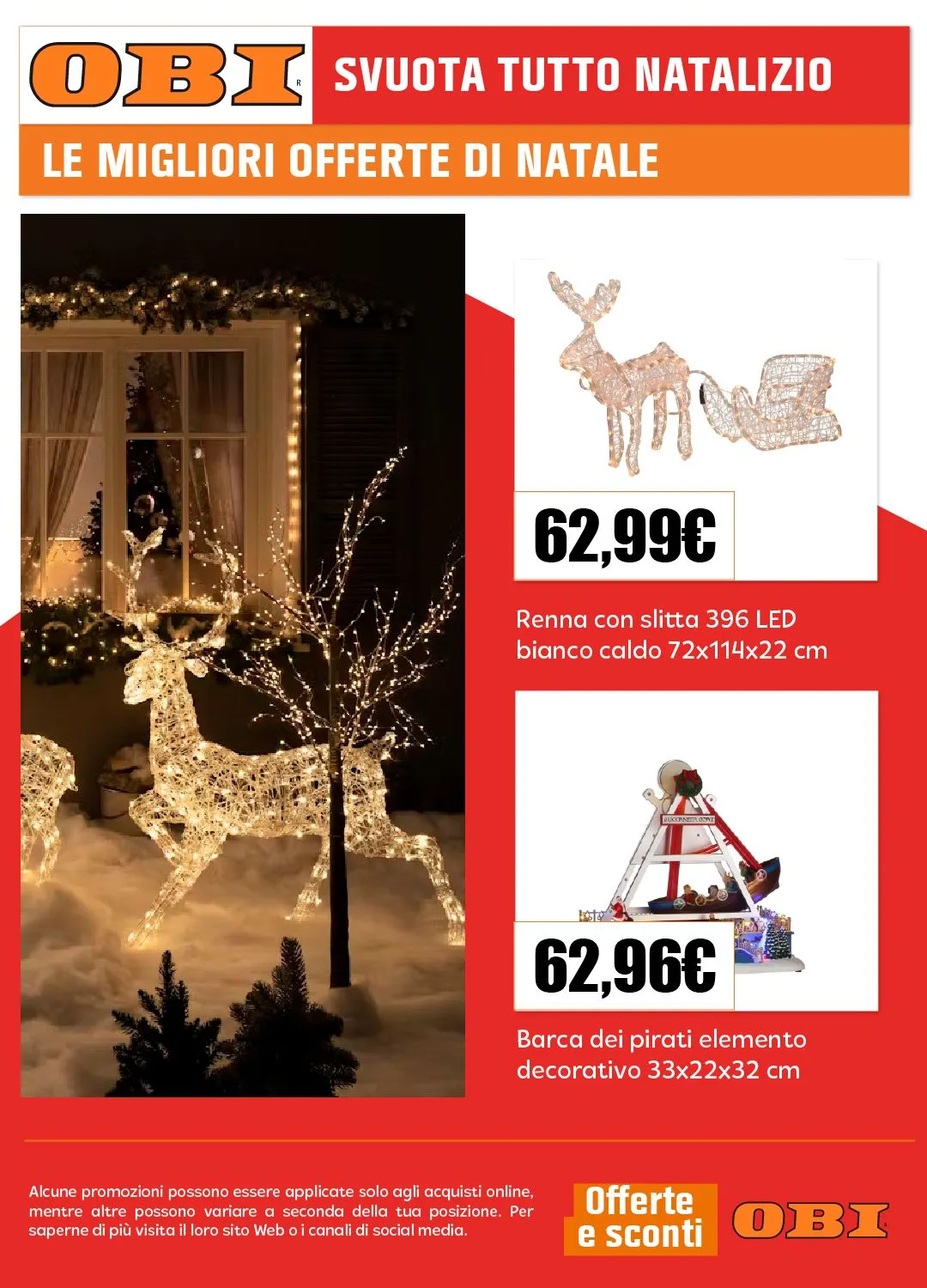 Offerta speciale di OBI da 18 dicembre a 31 dicembre di 2024 - Pagina del volantino 3