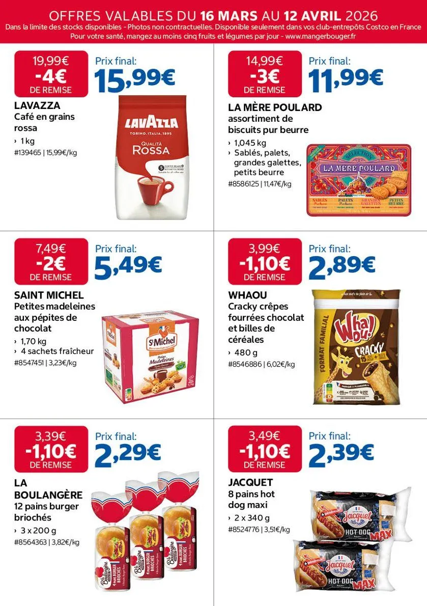 Costco Catalogue du 16 mars au 12 avril 2026 - Catalogue page 4