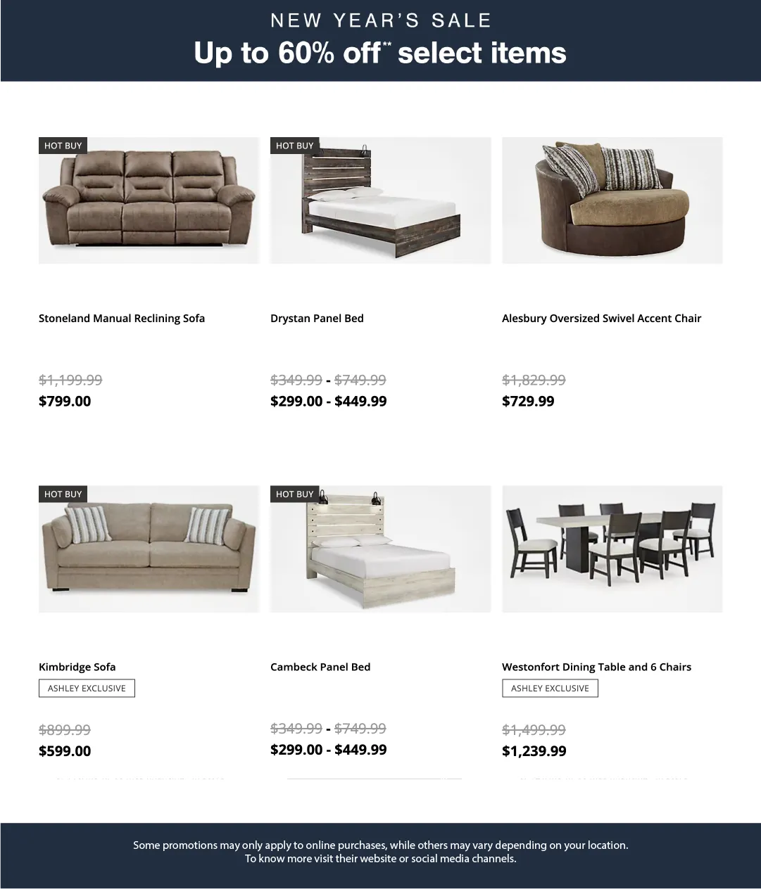 Weekly ad  Ashley HomeStore from January 26 to February 9 2026 - Page 3