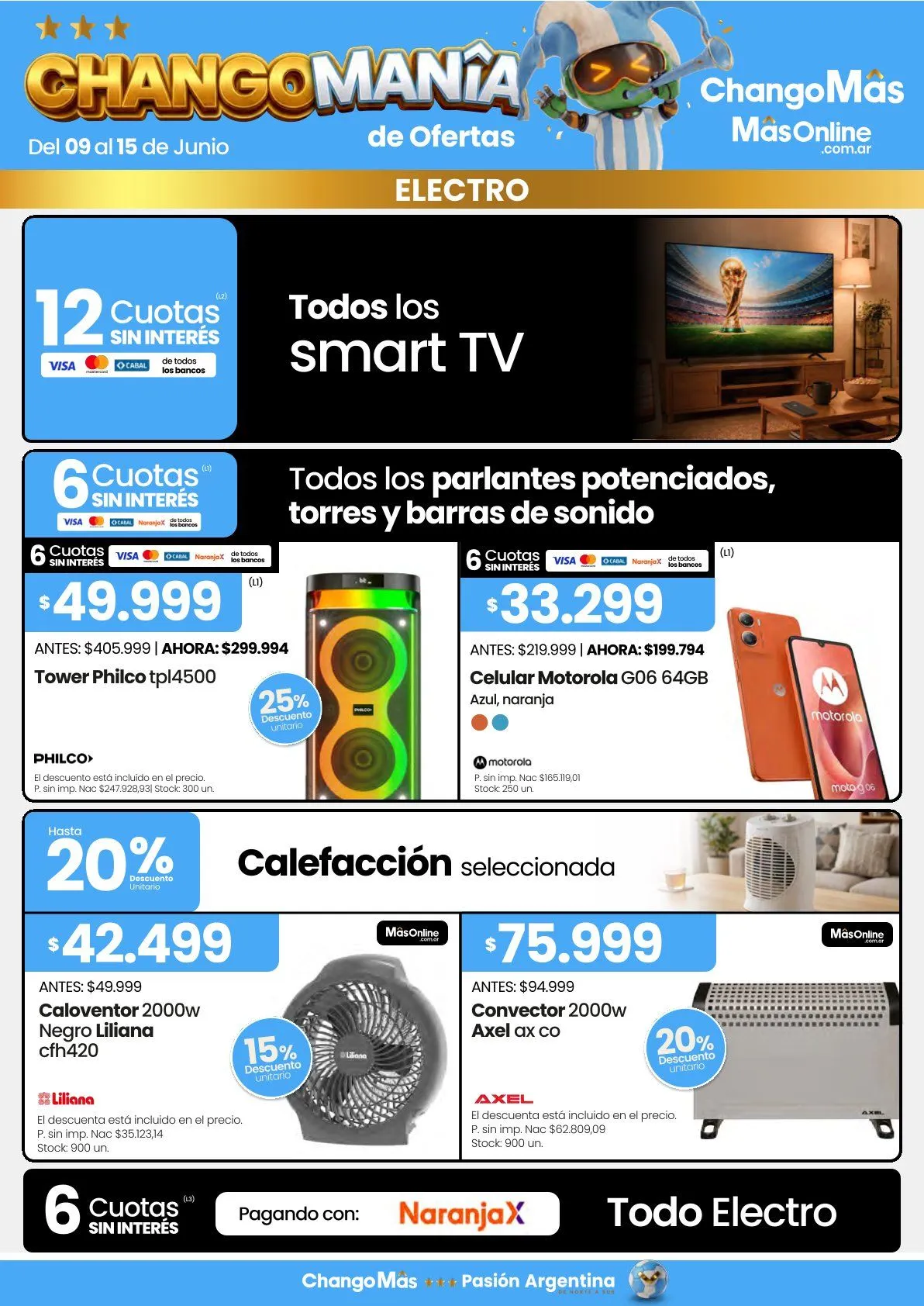 Ofertas de Changomas Ofertas 9 de junio al 15 de junio 2026 - Página 4 del catálogo