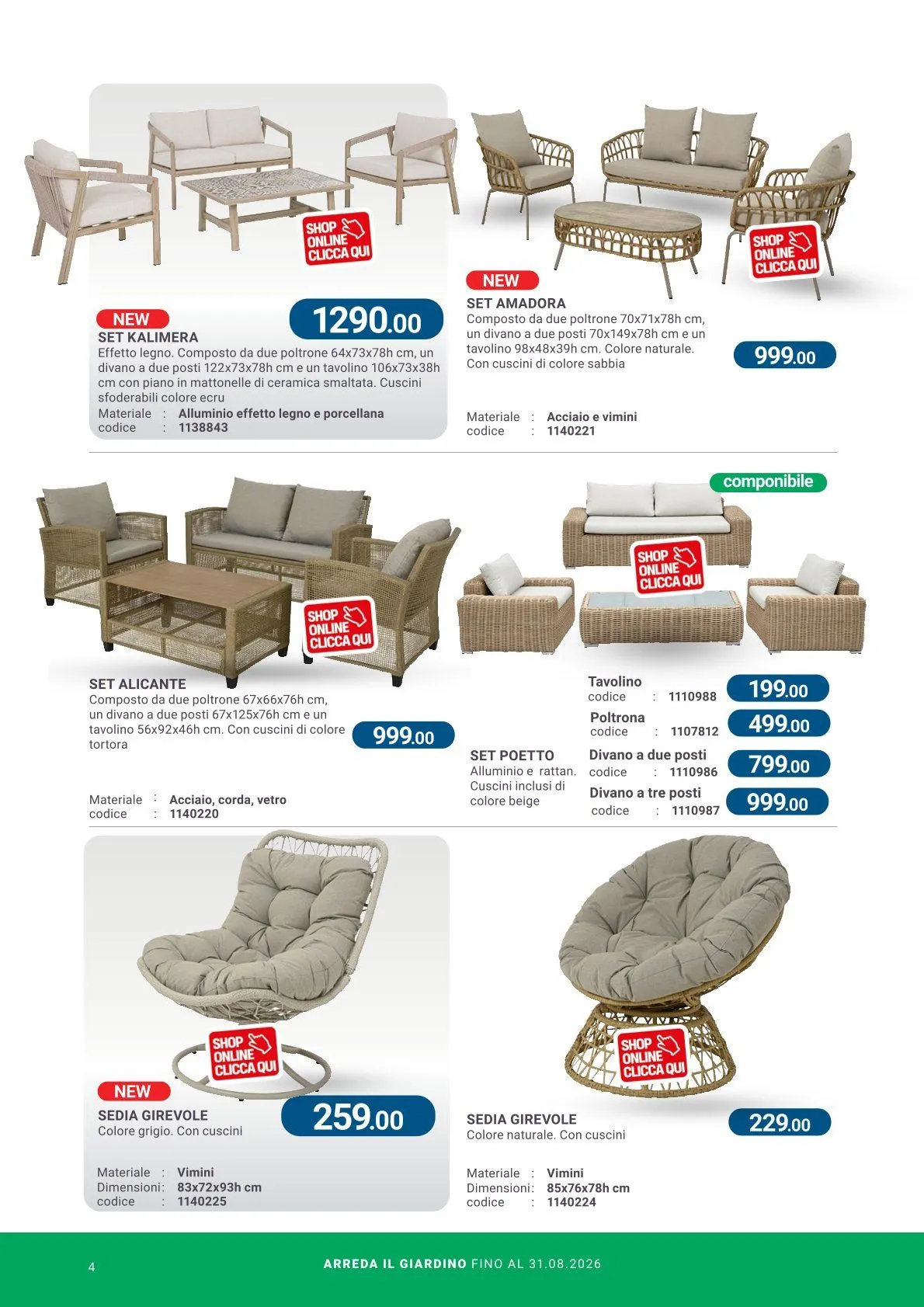  Volantini Cfadda da 8 aprile a 31 agosto di 2026 - Pagina del volantino 4