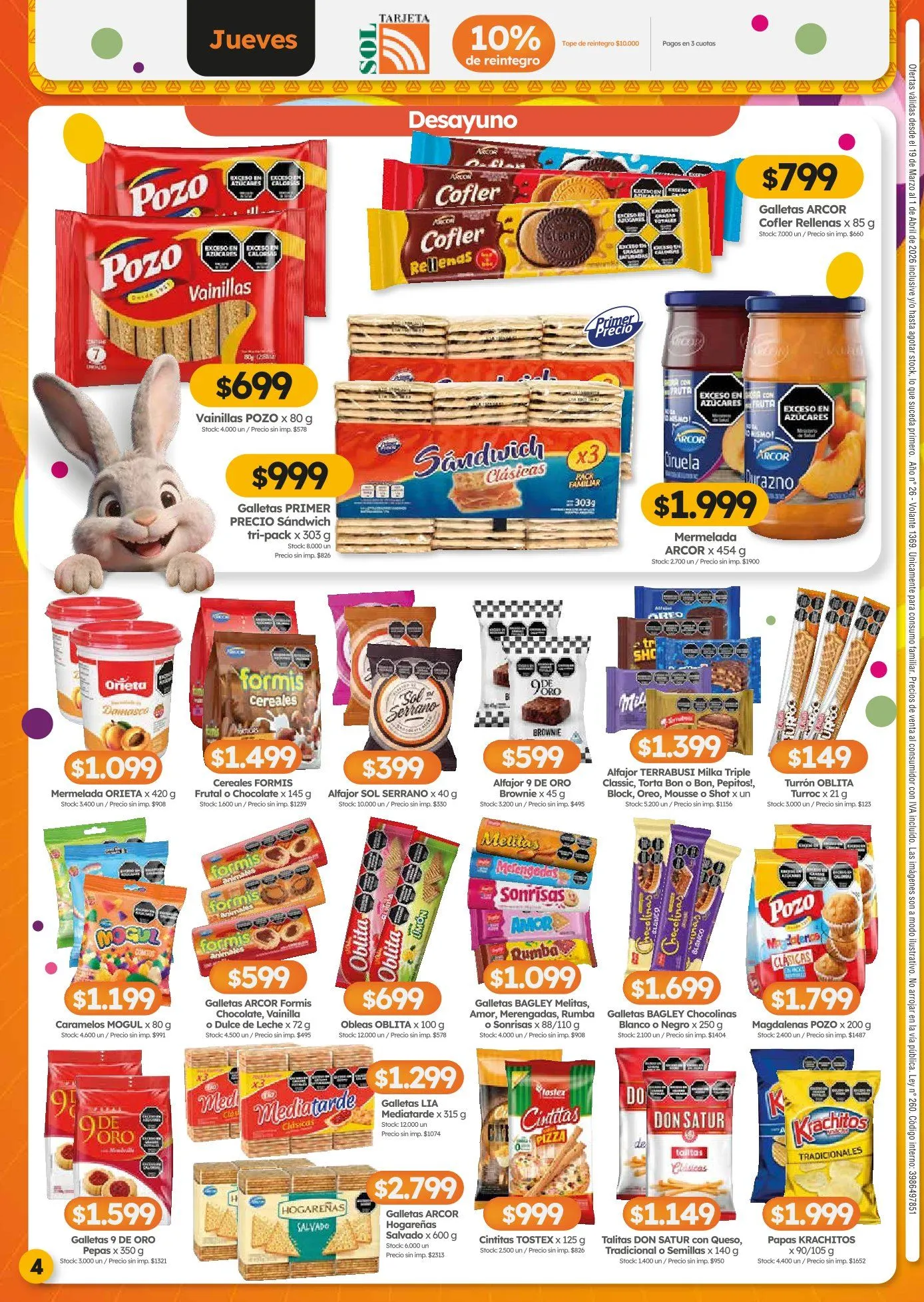 Ofertas de Ofertas Cordiez  19 de marzo al 1 de abril 2026 - Página 4 del catálogo