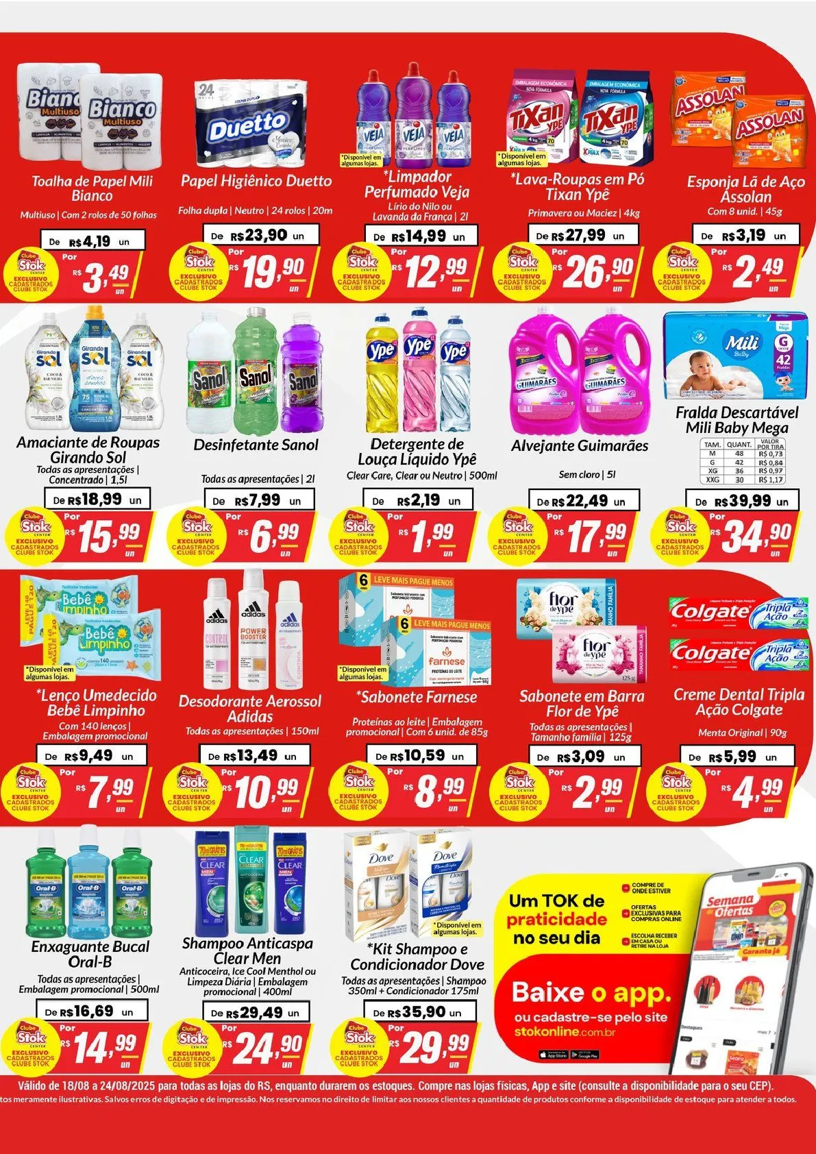 Encarte de Folhetos Stok Center 18 de agosto até 26 de agosto 2025 - Pagina 4