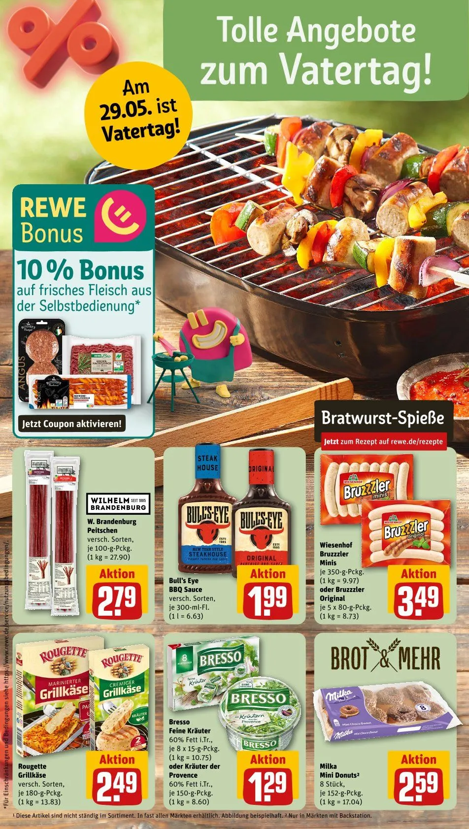 REWE Prospekt von 26. Mai bis 1. Juni 2025 - Prospekt seite 4