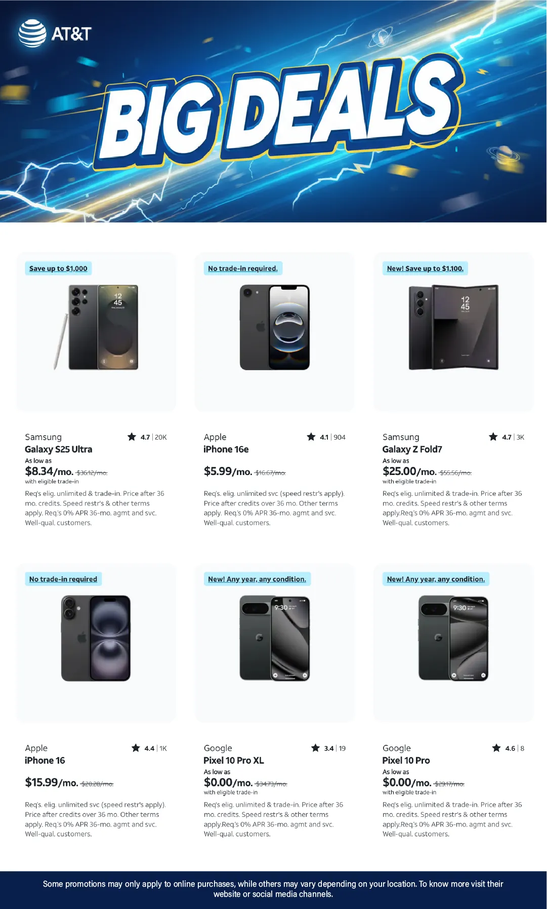 Weekly ad  AT&T Sales from September 16 to September 30 2025 - Page 3