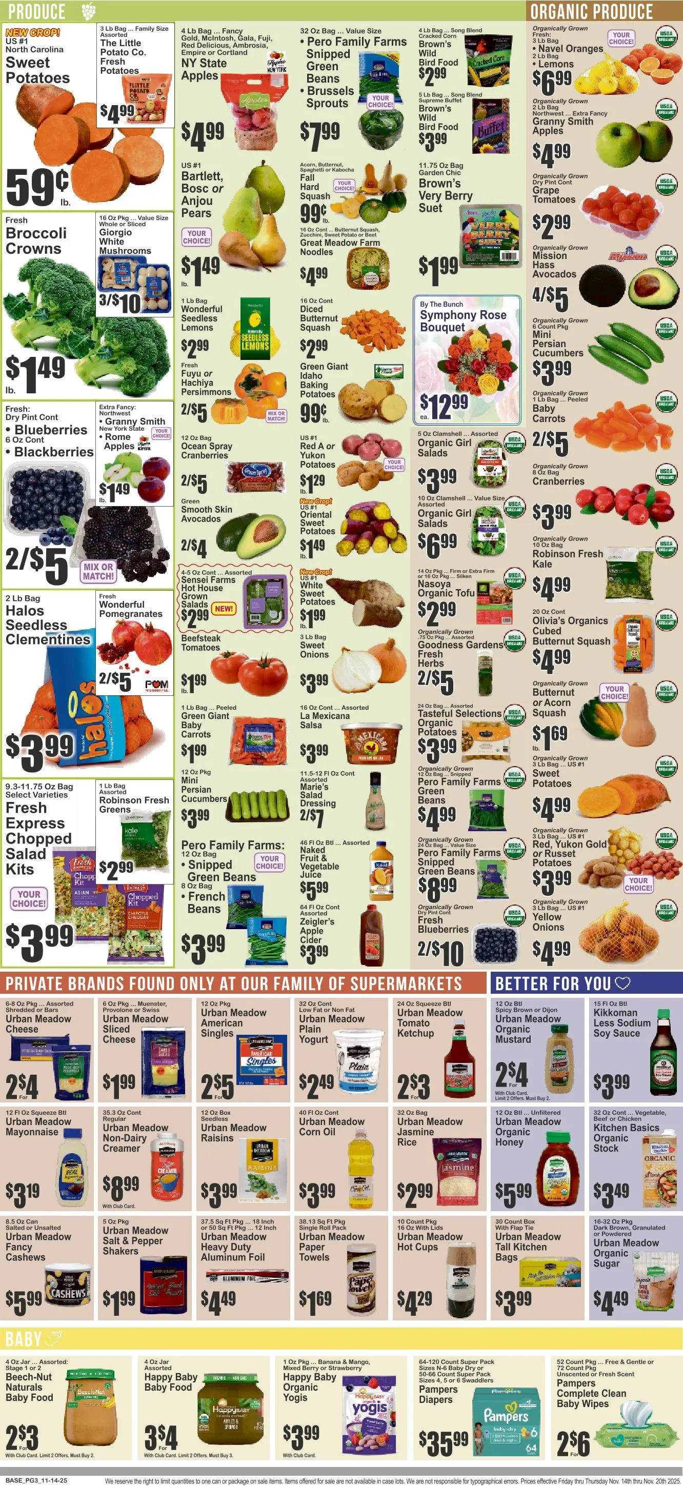 Weekly promotion Food Universe Sales spanning from November 17 to November 20 2025 - Page 4 for Catalogue 365