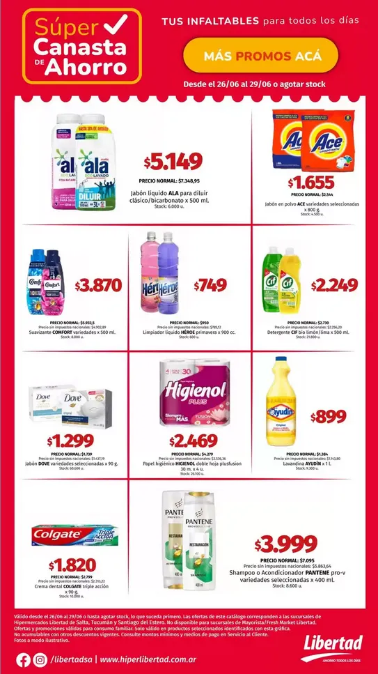Ofertas de Ofertas Libertad - Últimos catálogos 25 de junio al 28 de junio 2026 - Página 4 del catálogo
