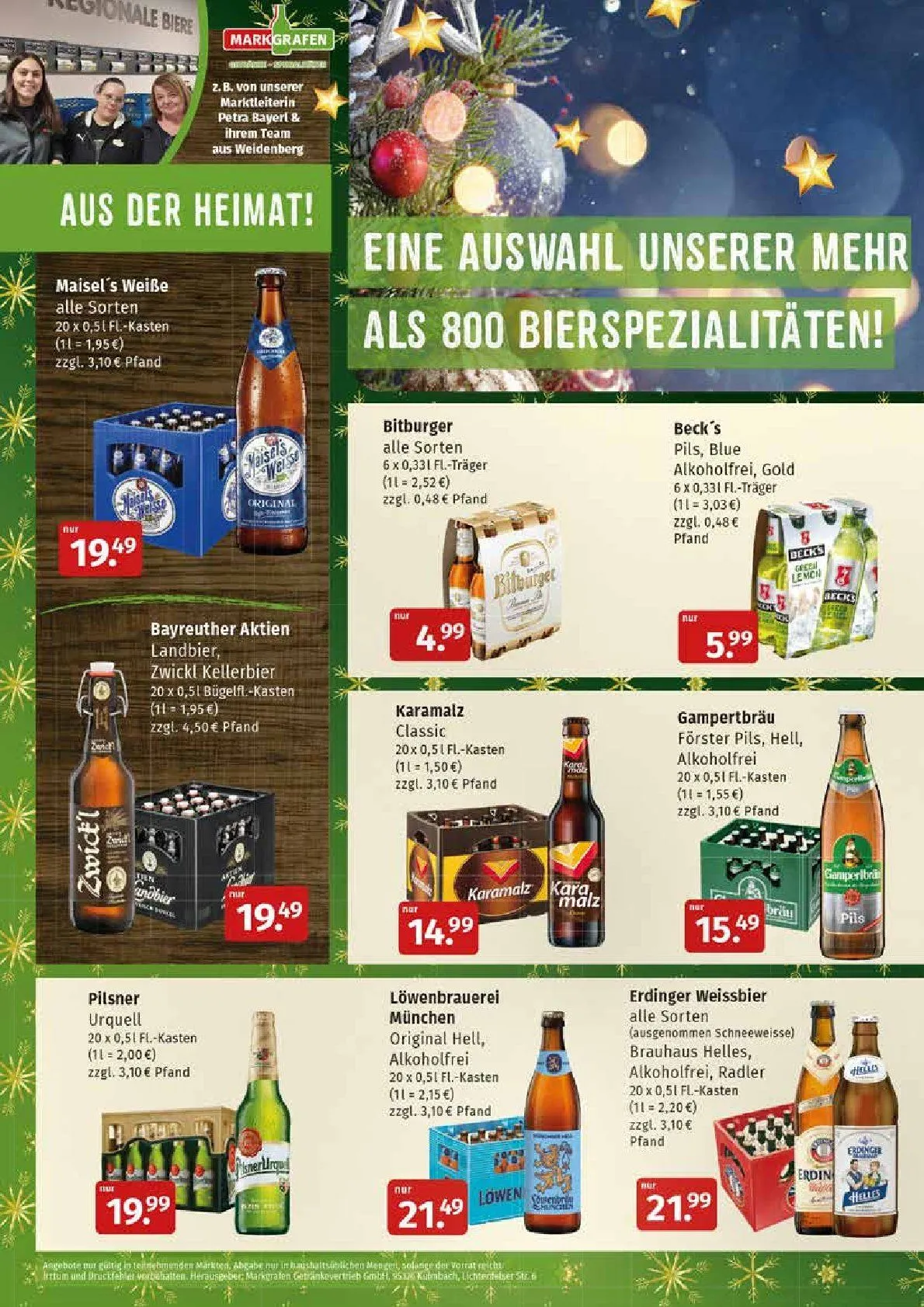 Markgrafen Angebote von 8. Dezember bis 31. Dezember 2025 - Prospekt seite 4