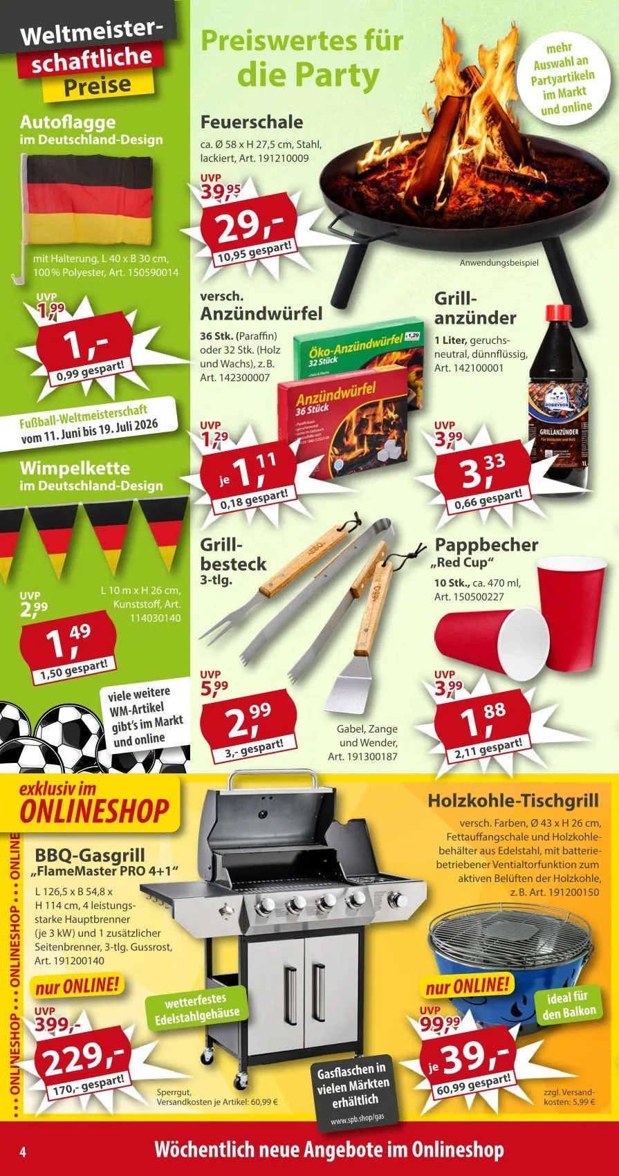 Sonderpreis-Baumarkt Angebote von 9. Mai bis 15. Mai 2026 - Prospekt seite 4