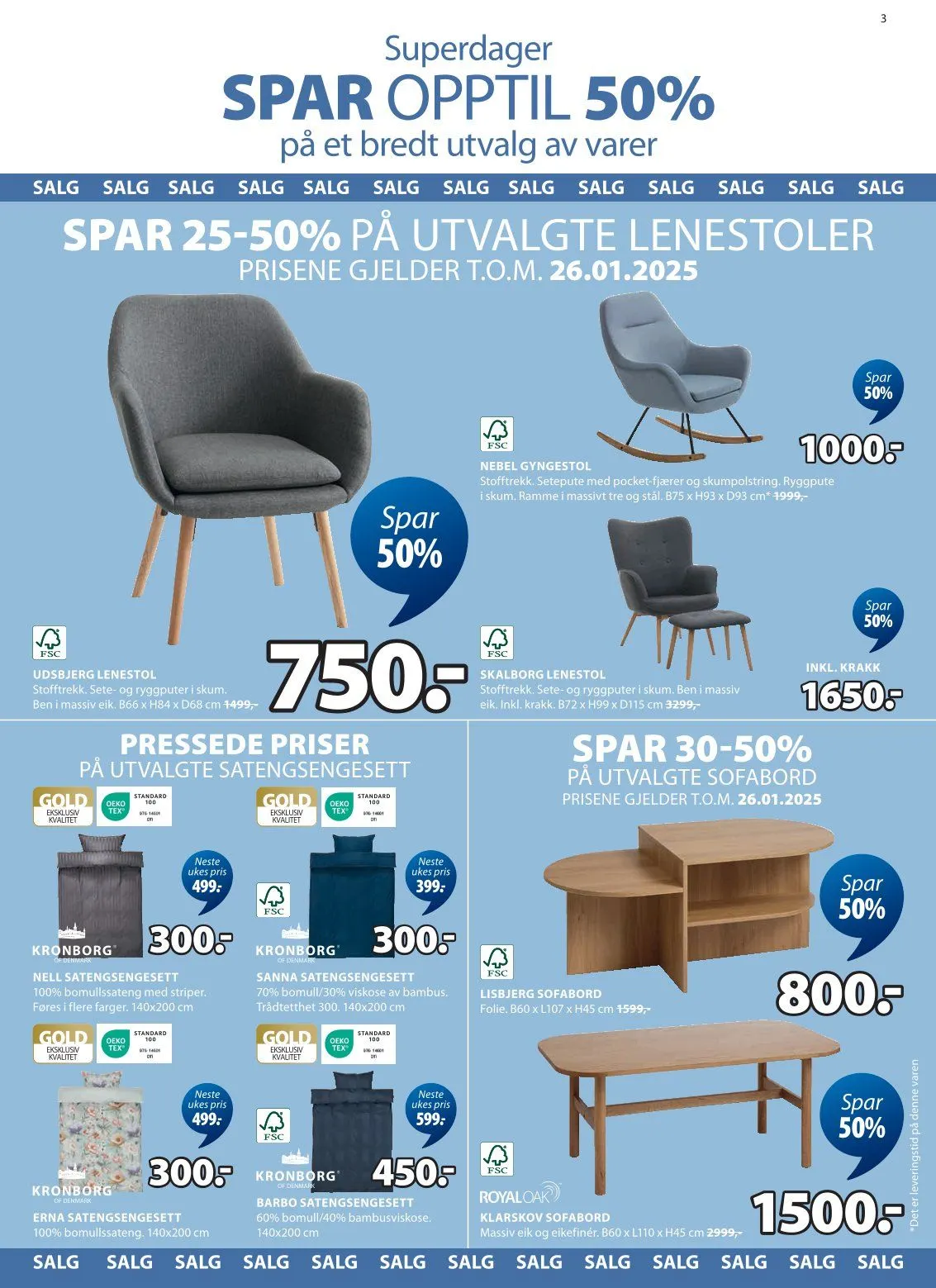 JYSK Tilbud fra 7. januar til 12. januar 2025 - kundeavisside 4