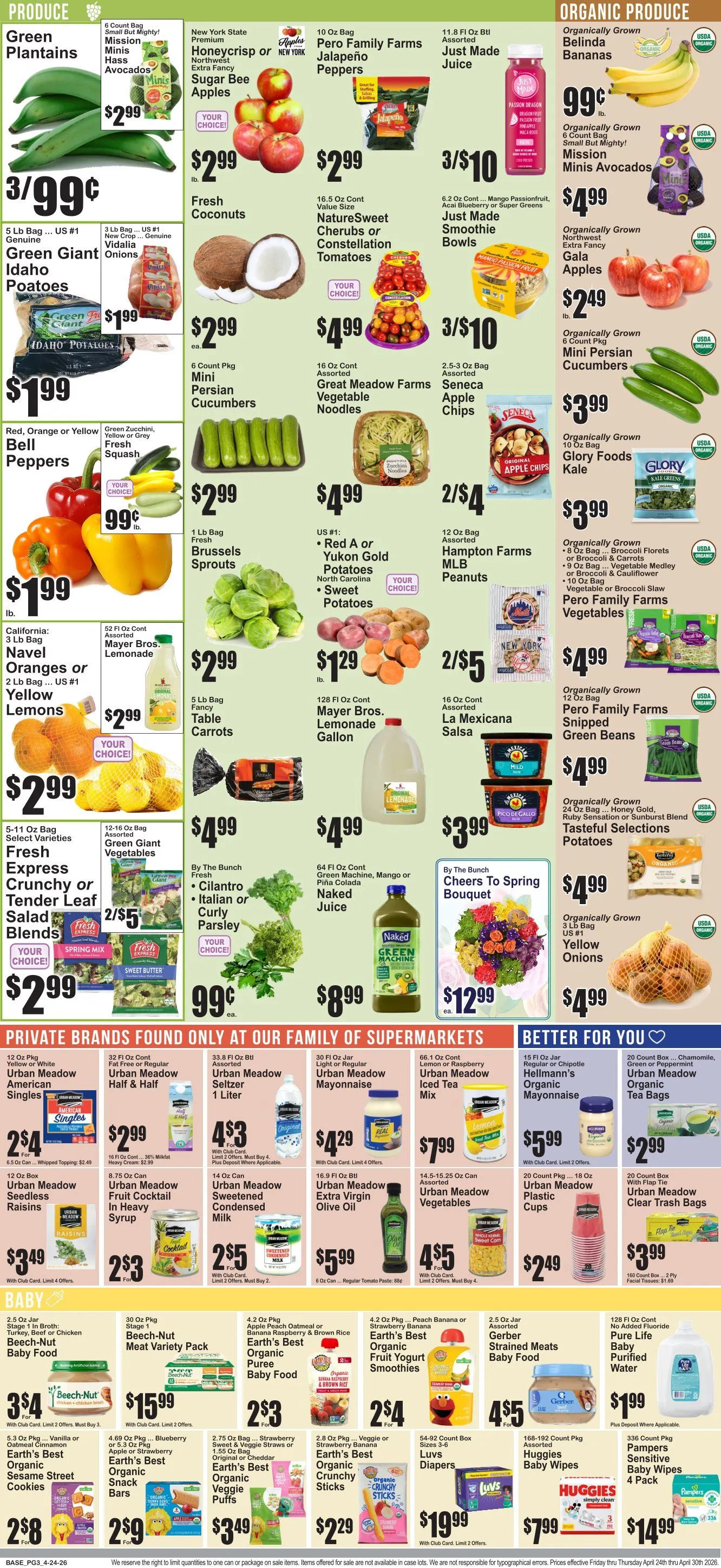 Weekly promotion Food Universe Sales spanning from April 27 to April 30 2026 - Page 4 for Catalogue 365