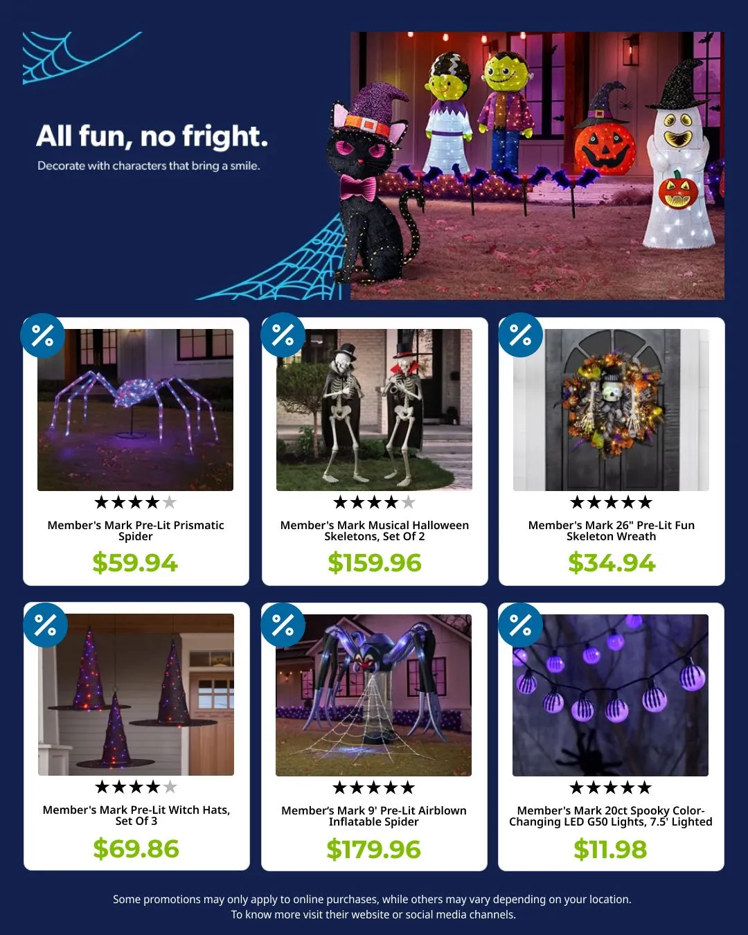 Weekly ad Halloween Decorations from August 14 to September 10 2024 - Page 3