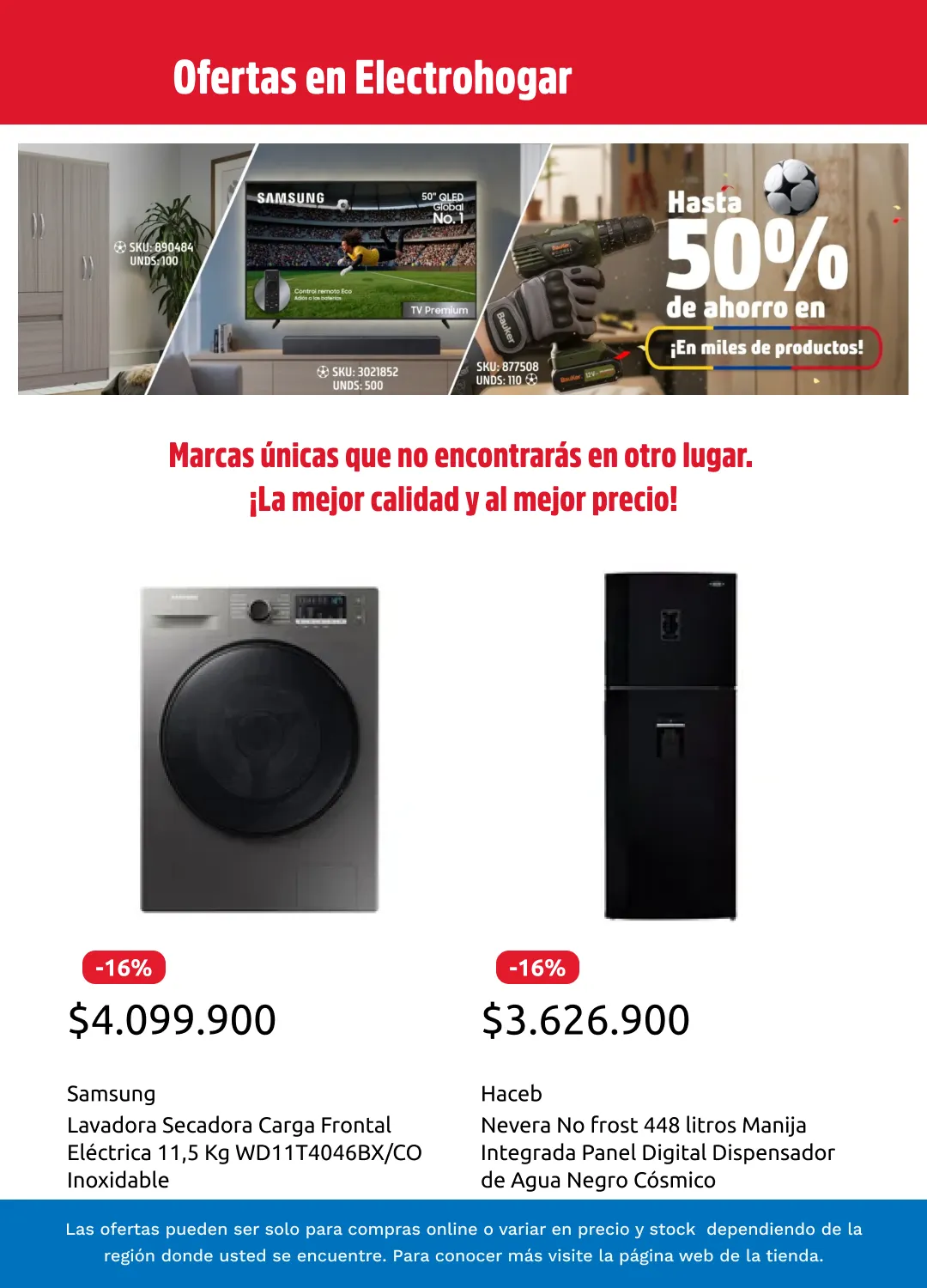 Catalogo de Homecenter Ofertas 25 de junio al 13 de julio 2026 - Pag 4