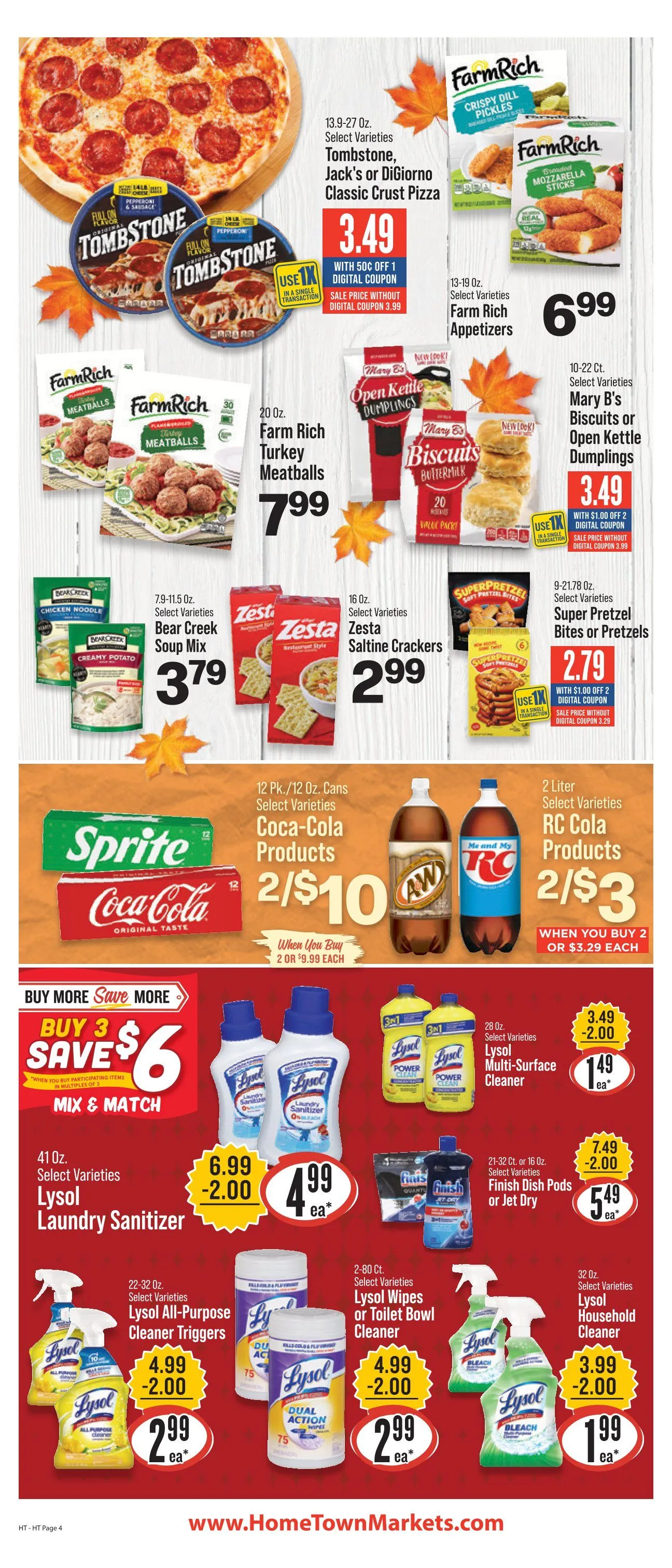 Weekly ad Hometown Market weekly ads from October 29 to November 4 2025 - Page 4