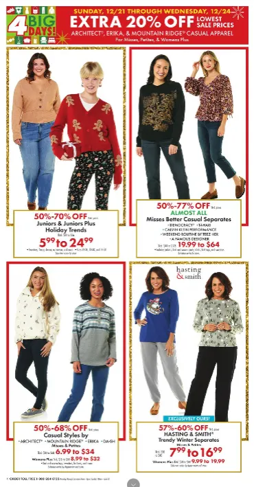 Weekly ad Boscov's Sales from December 18 to December 25 2025 - Page 4