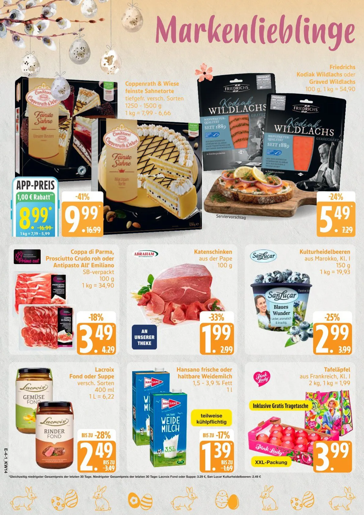 Edeka Angebote von 30. März bis 4. April 2026 - Prospekt seite 4