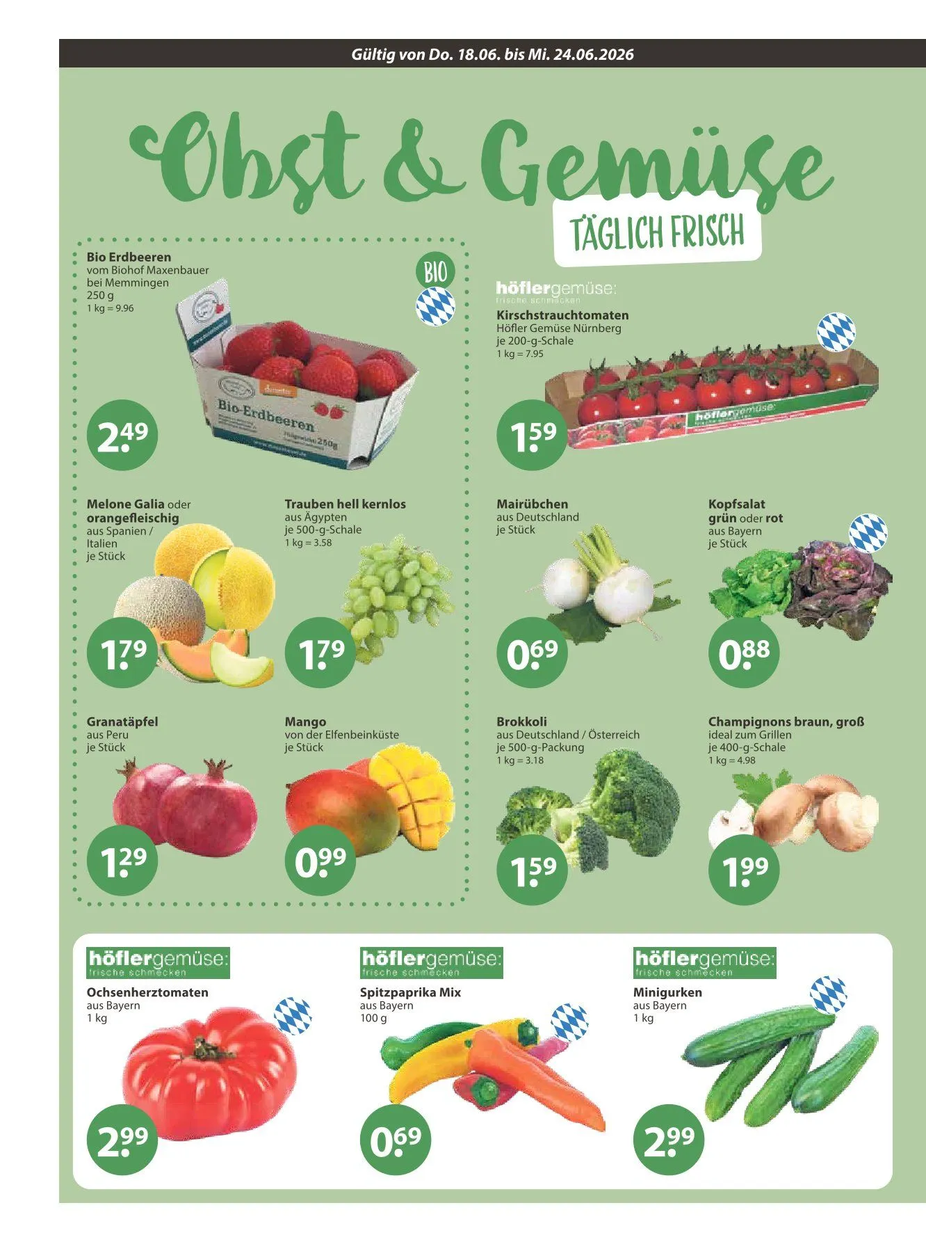 V-Markt Angebote von 18. Juni bis 24. Juni 2026 - Prospekt seite 4