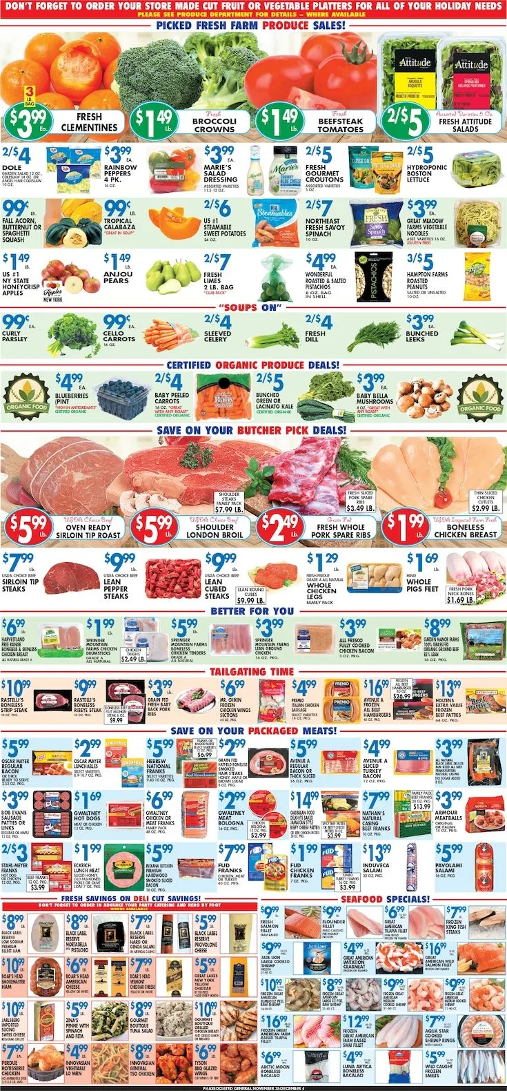 Weekly ad Associated Supermarkets  Sales from November 28 to December 4 2025 - Page 4