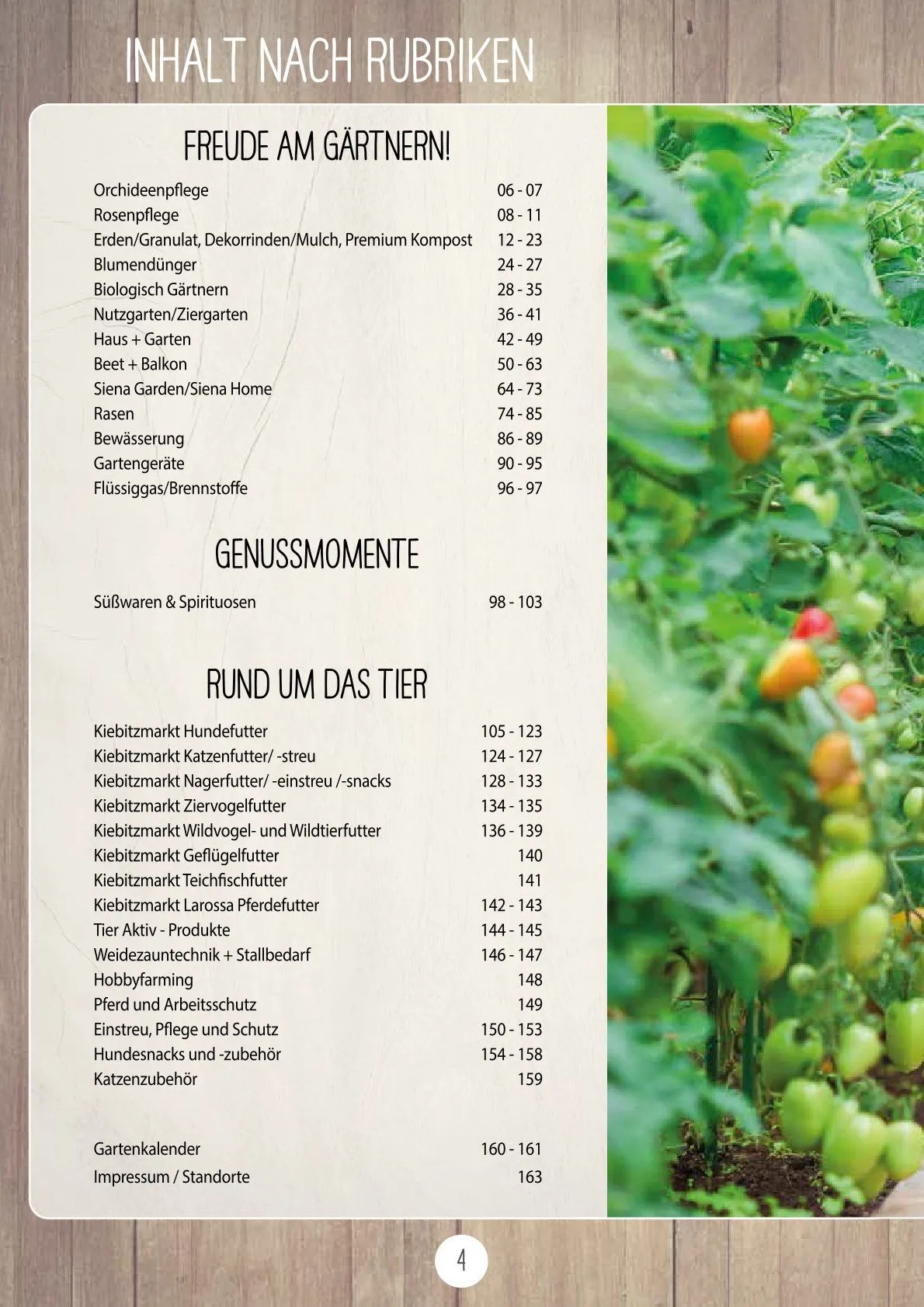 Kiebitzmarkt Prospekt von 16. April bis 31. Dezember 2025 - Prospekt seite 4