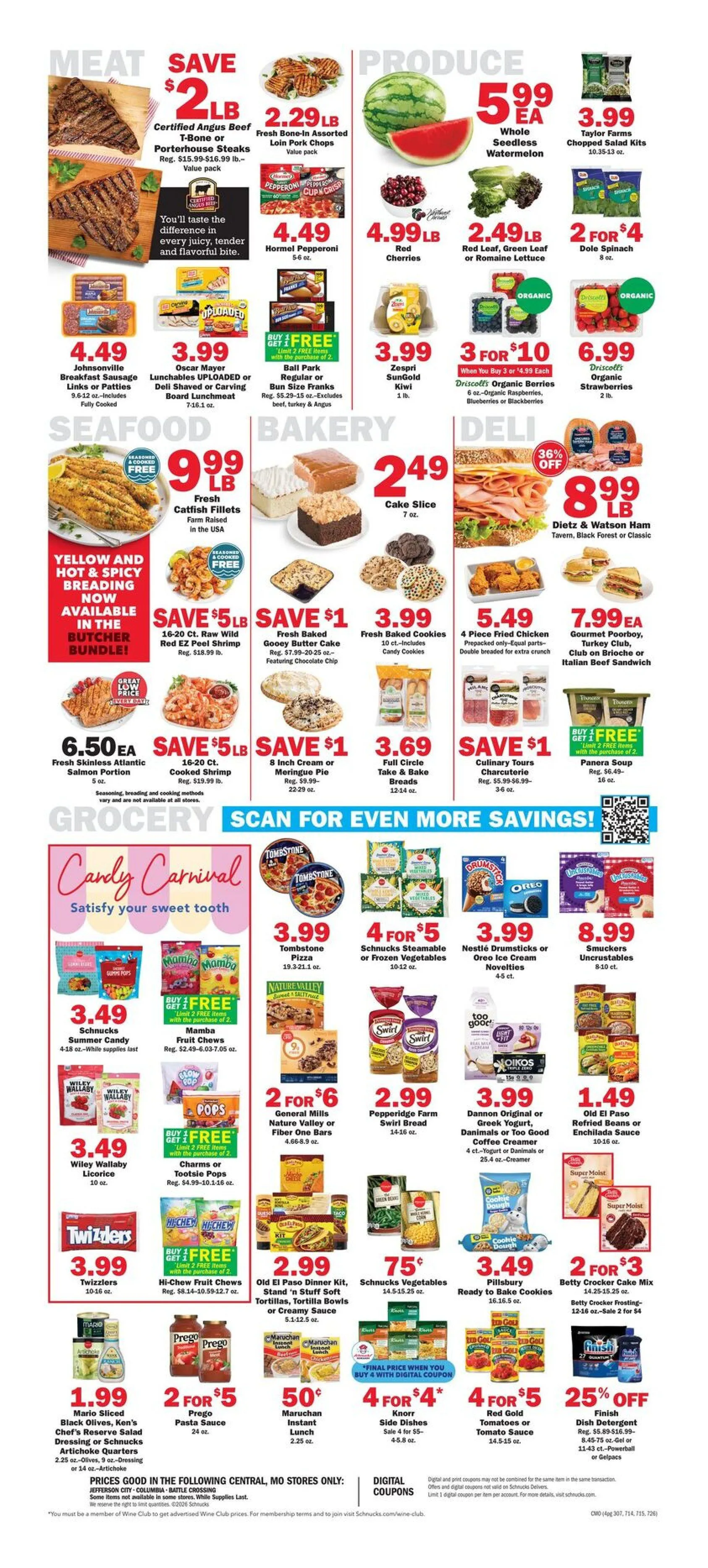 Weekly promotion Schnucks Sales spanning from June 10 to June 16 2026 - Page 4 for Catalogue 365