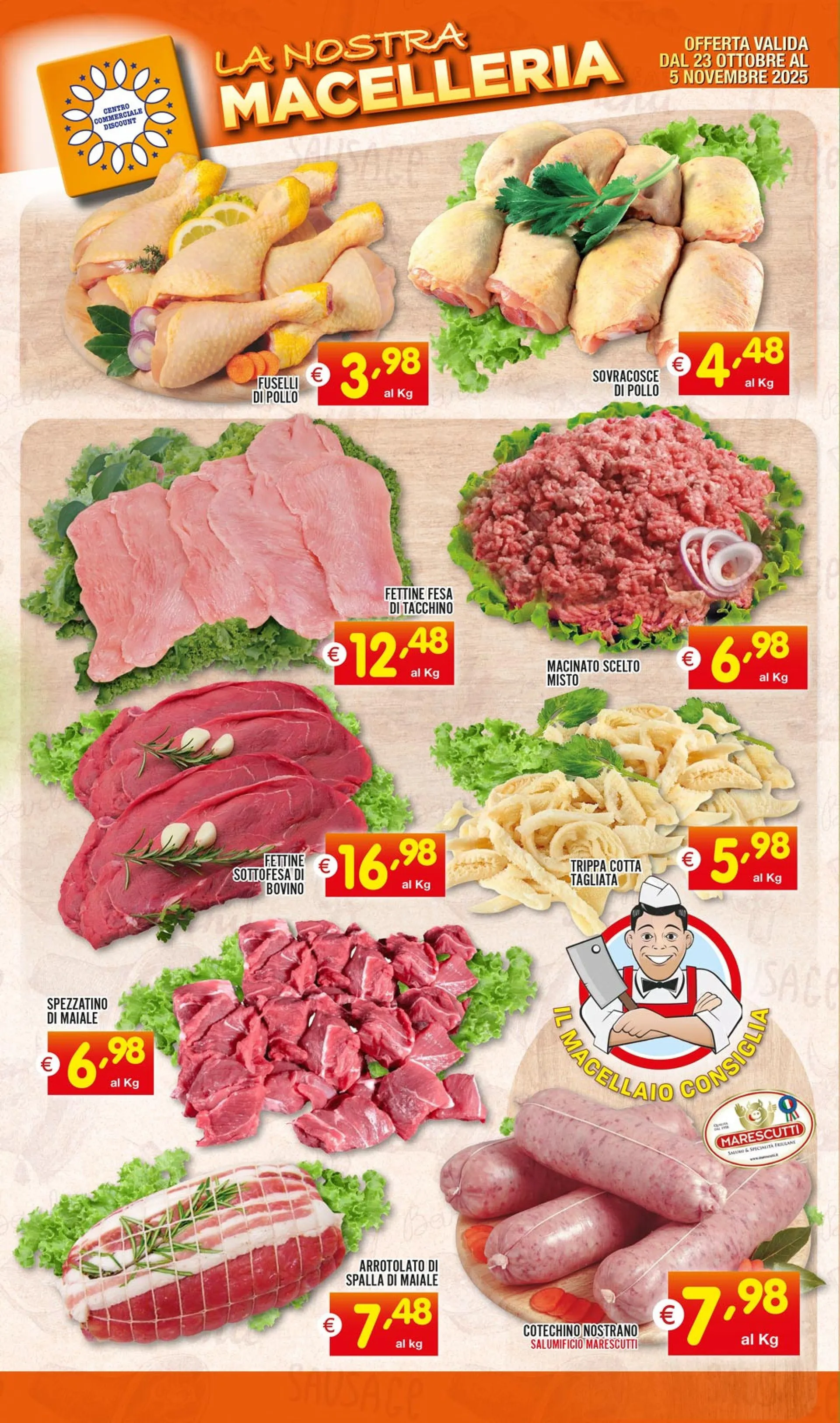 Volantini Centro Commerciale Discount da 23 ottobre a 5 novembre di 2025 - Pagina del volantino 4