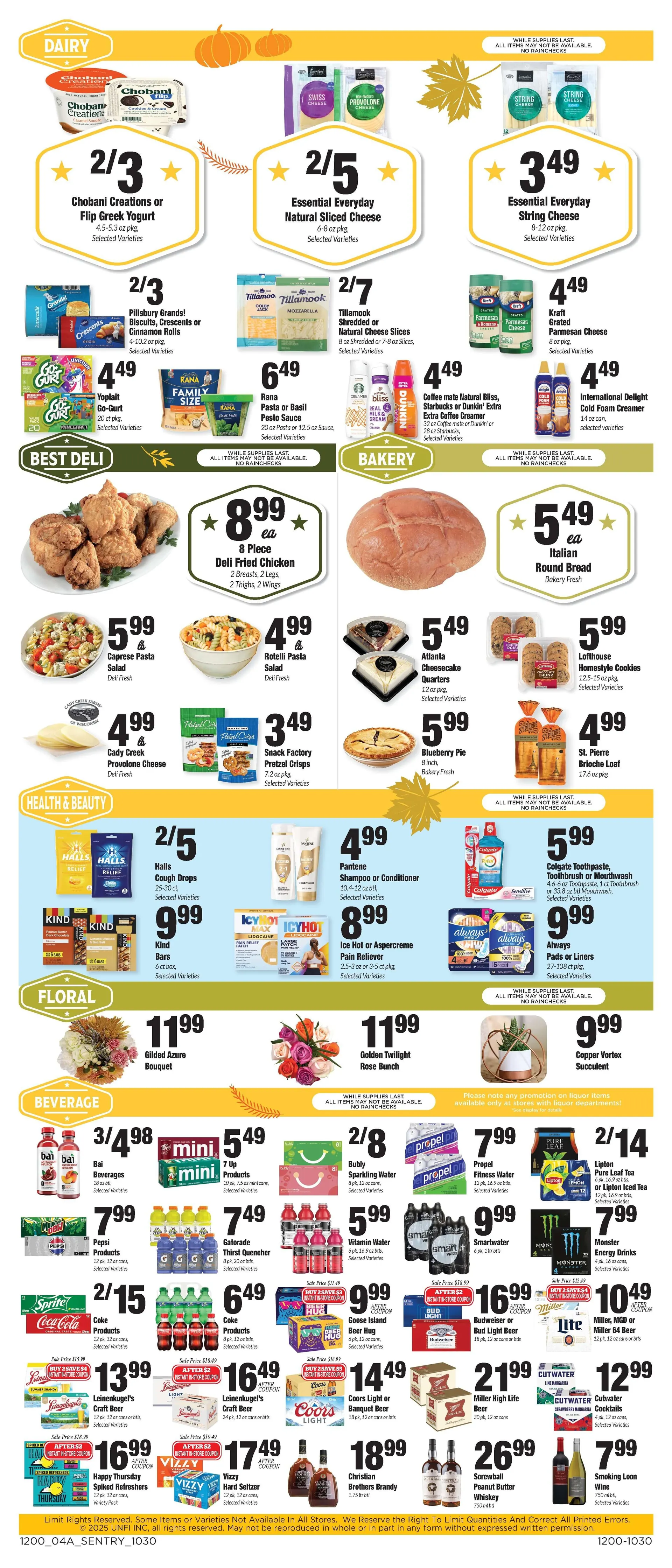 Weekly ad Sentry Foods weekly ads from October 30 to November 5 2025 - Page 4