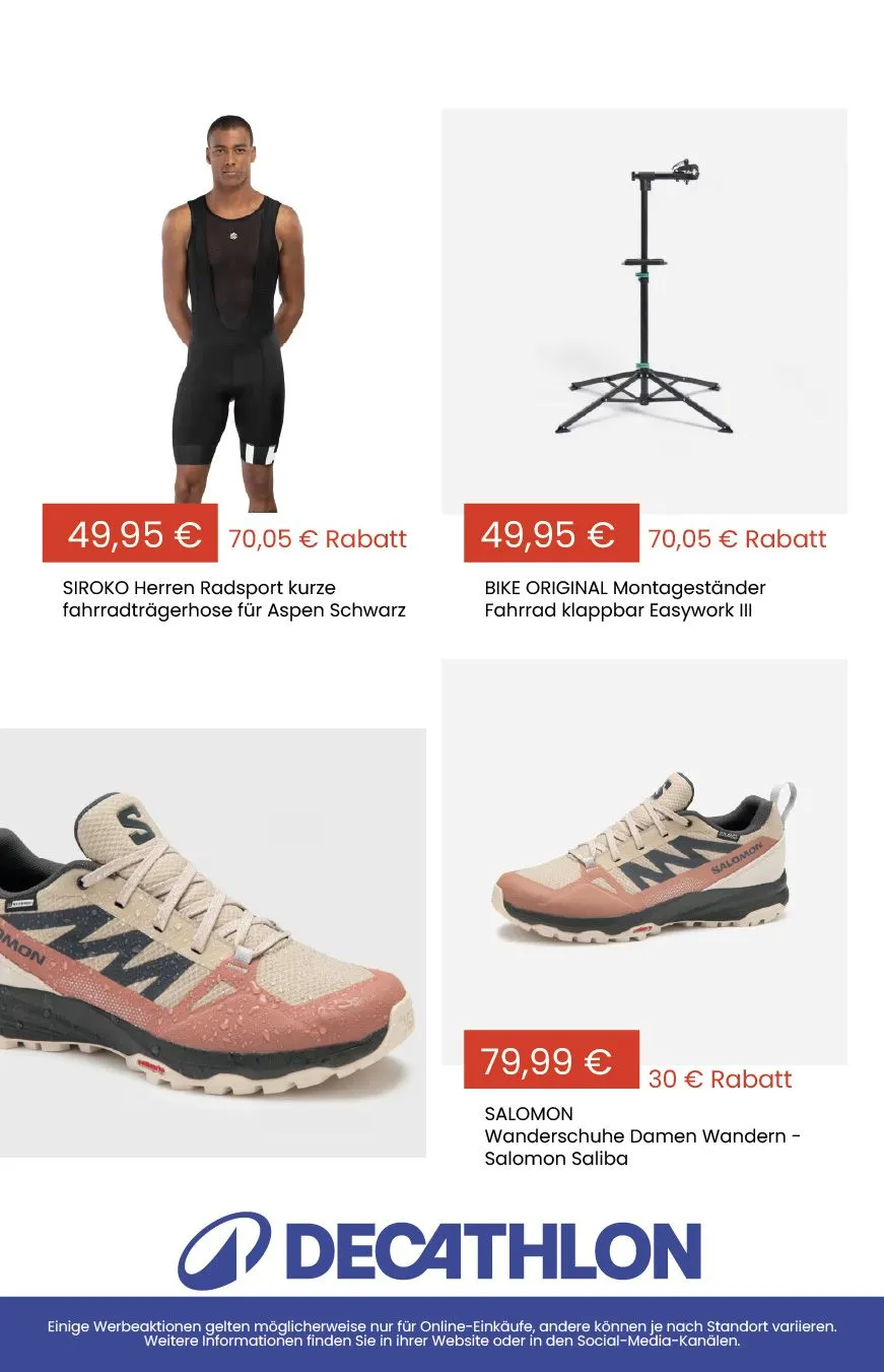 Decathlon Deals & Rabatte von 30. April bis 14. Mai 2025 - Prospekt seite 7