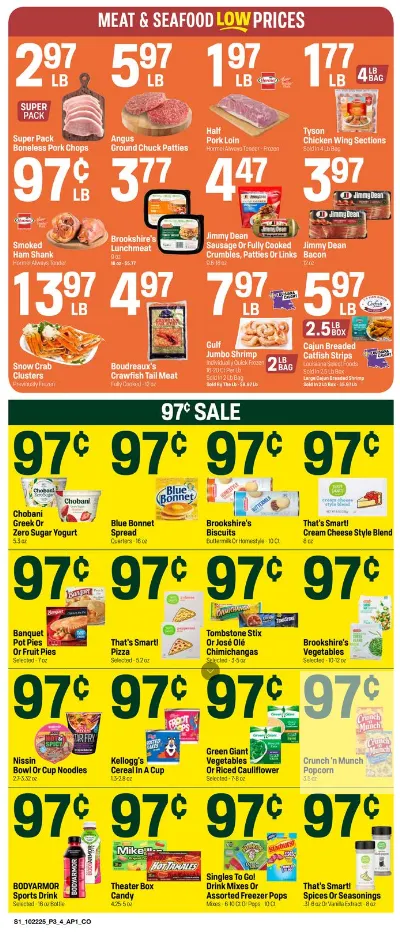Weekly ad Super 1 Foods Sales from October 22 to October 28 2025 - Page 4