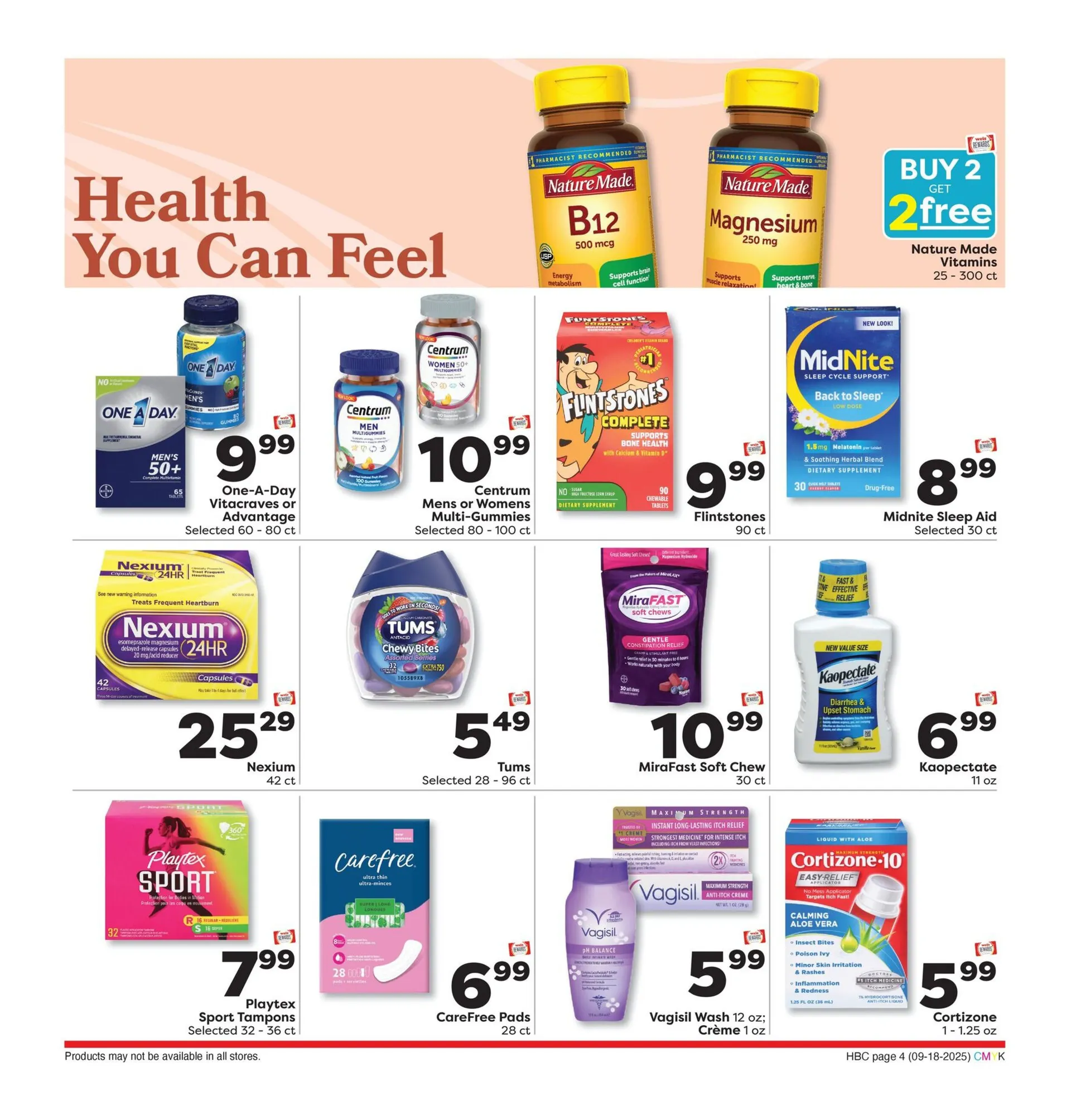 Weekly promotion Weis Sales spanning from September 18 to October 22 2025 - Page 4 for Catalogue 365