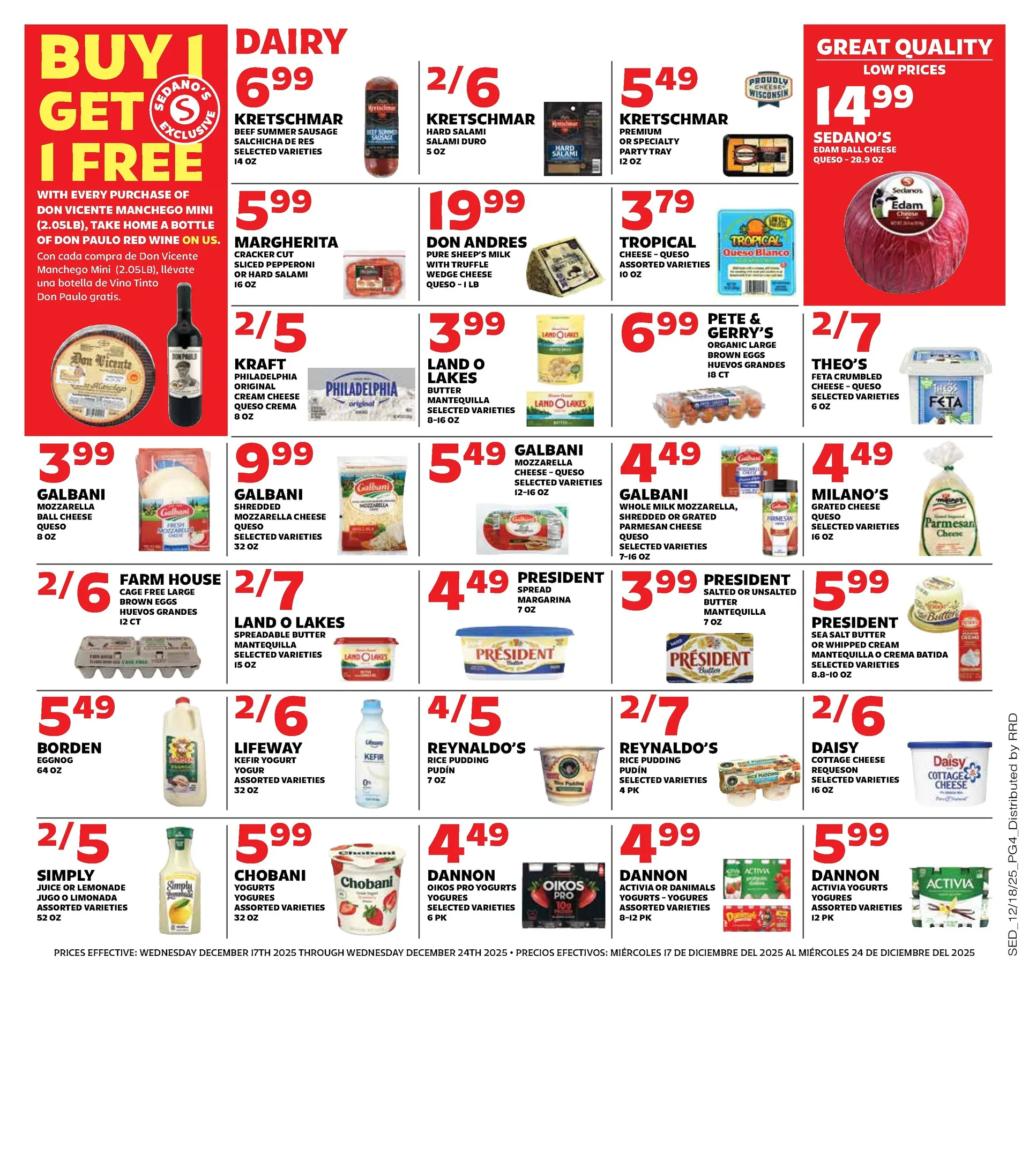 Weekly ad Sedano's Sales from December 17 to December 24 2025 - Page 4
