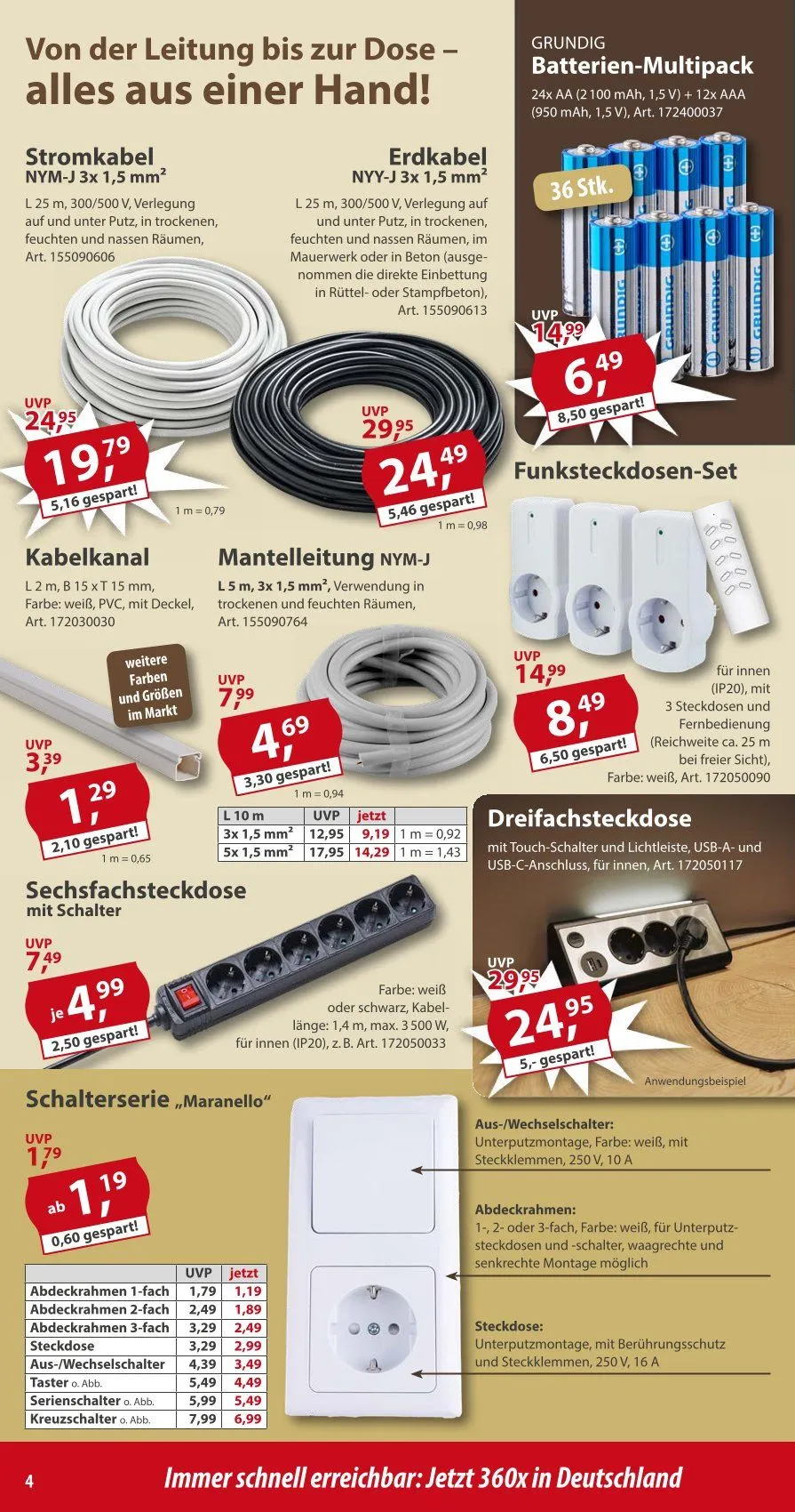Sonderpreis-Baumarkt - Wöchentliche Prospekte von 17. Januar bis 23. Januar 2026 - Prospekt seite 4