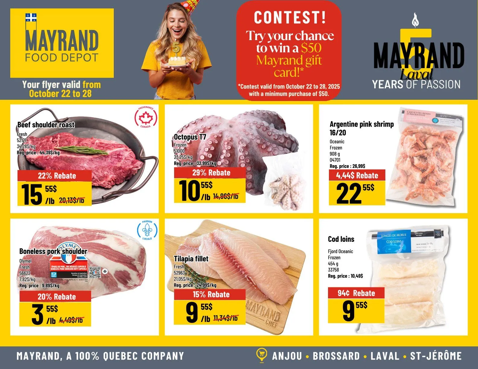 Mayrand  Sales from October 22 to October 28 2025 - flyer page 4