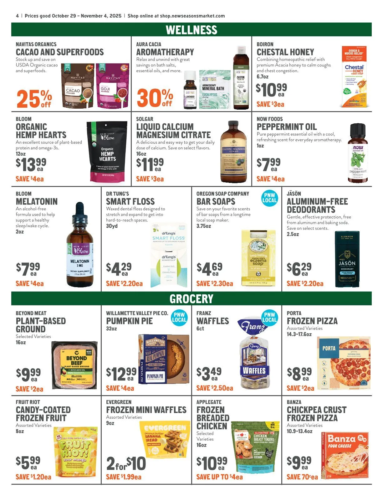 Weekly ad New Seasons Market Sales from October 29 to November 4 2025 - Page 4