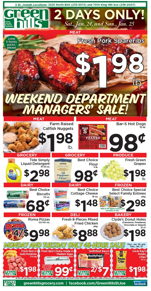 Weekly ad Green Hills Grocery Sales from January 21 to January 27 2026 - Page 4