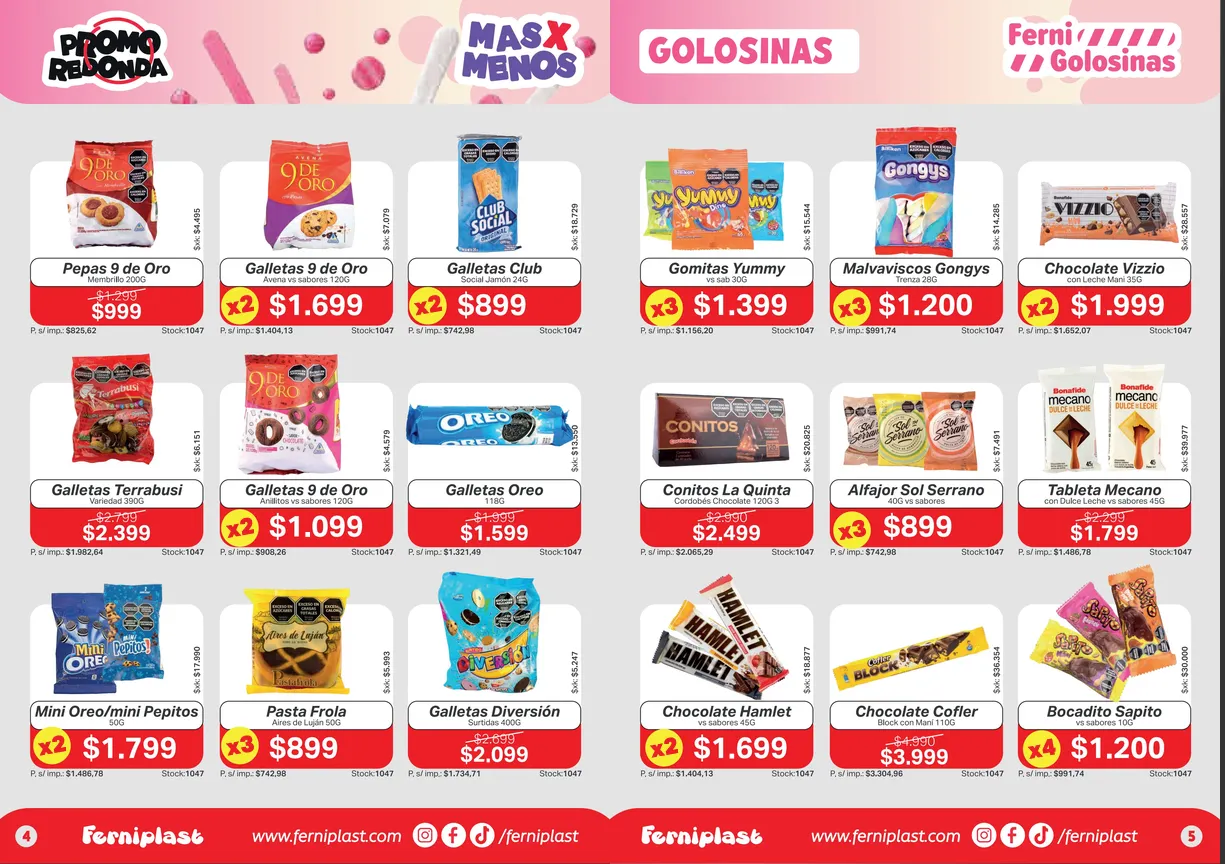 Ofertas de  Ofertas Ferniplast 9 de julio al 22 de julio 2026 - Página 4 del catálogo