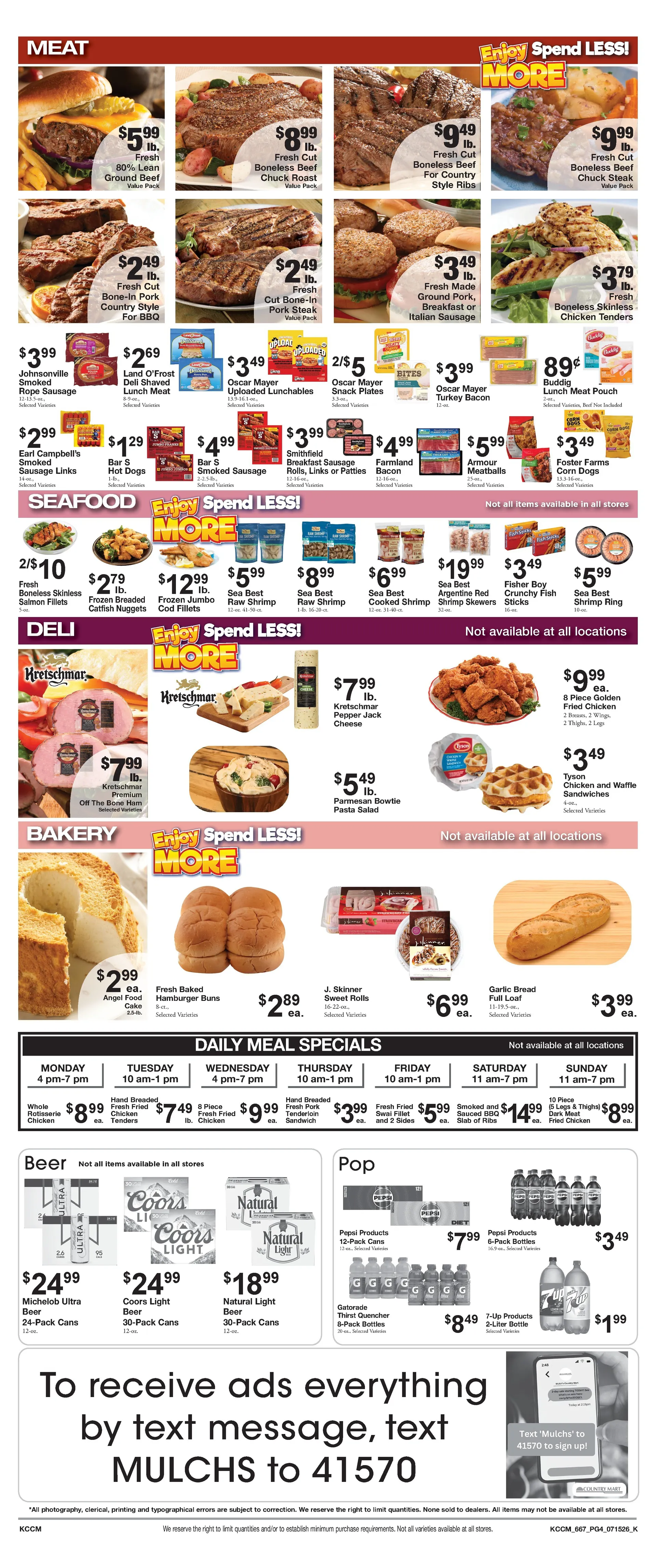 Weekly ad Country Mart Sales from July 15 to July 21 2026 - Page 4