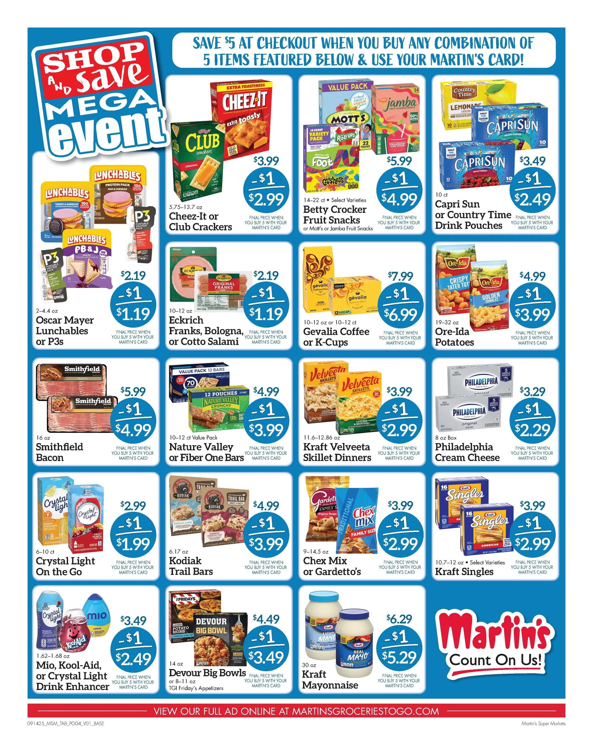 Weekly promotion Martin’s Sales spanning from September 14 to September 20 2025 - Page 4 for Catalogue 365